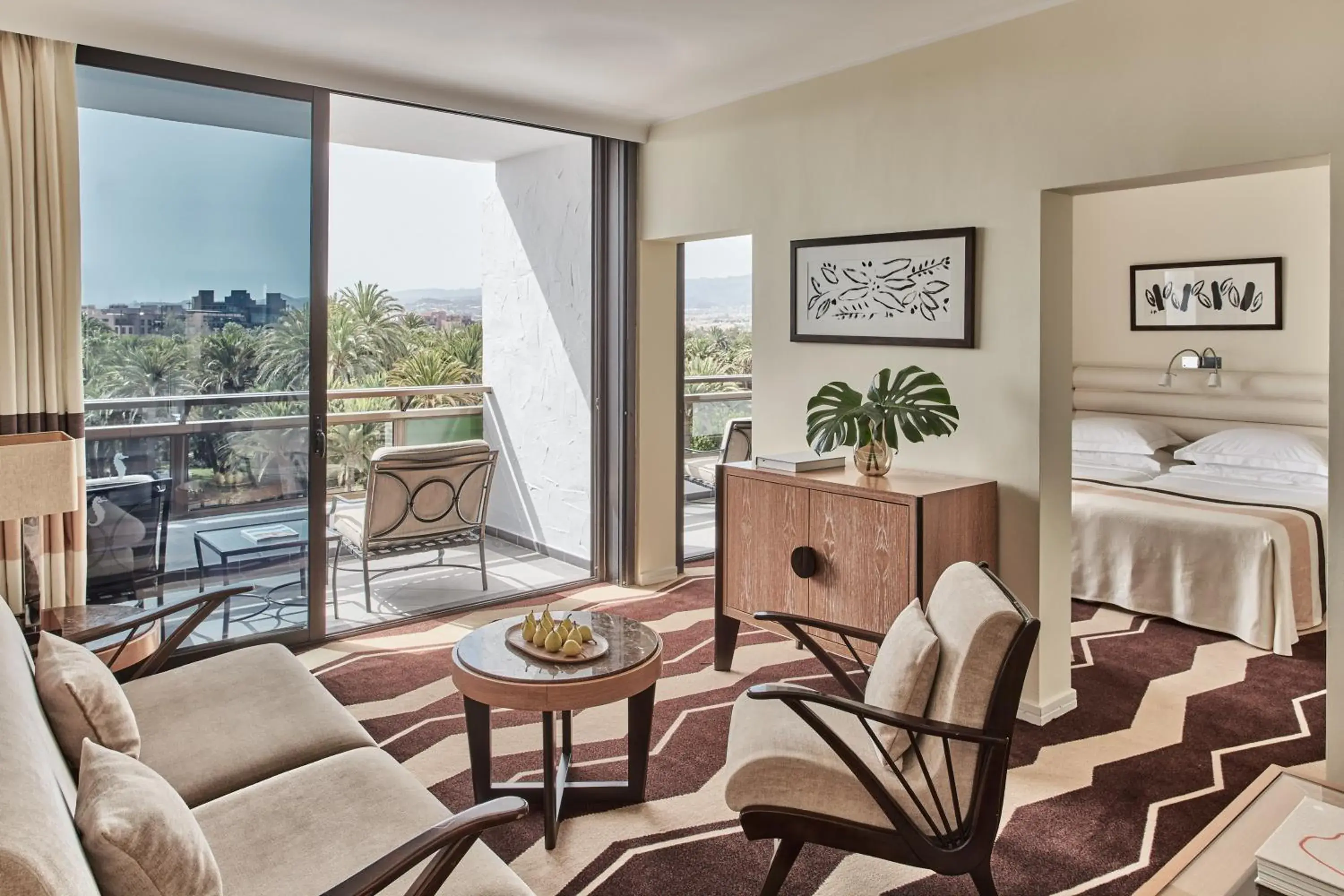 Living room, Seating Area in Seaside Palm Beach