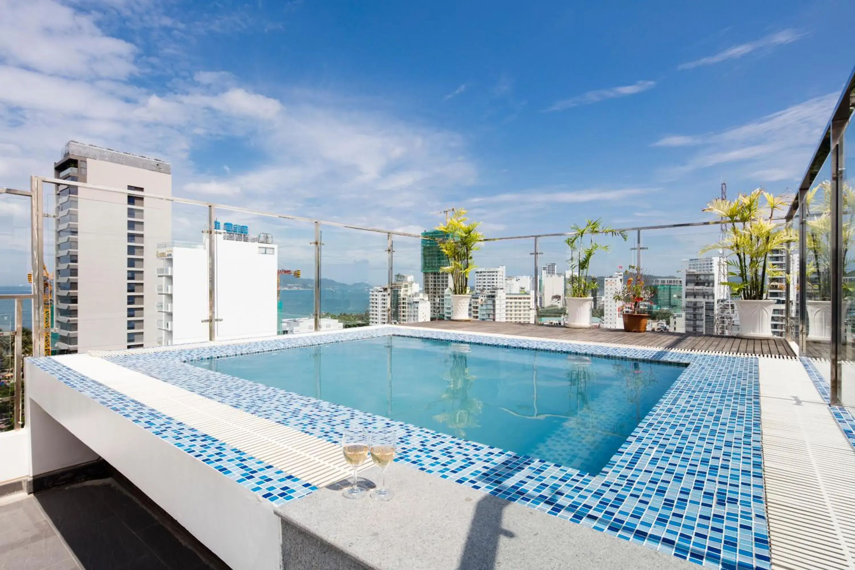 Property building, Swimming Pool in Aroma Nha Trang Boutique Hotel