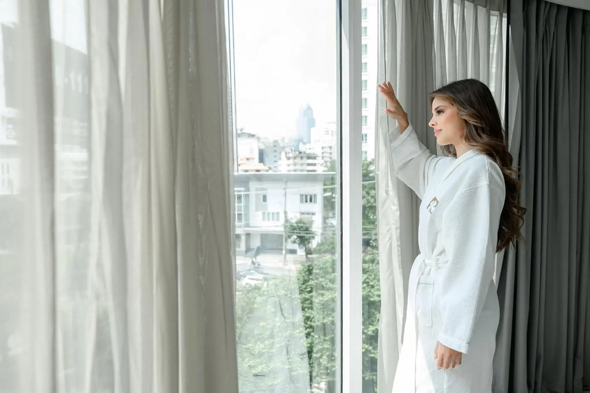 Property building in Hotel Clover Asoke - SHA Extra Plus Property building in Hotel Clover Asoke - SHA Extra Plus