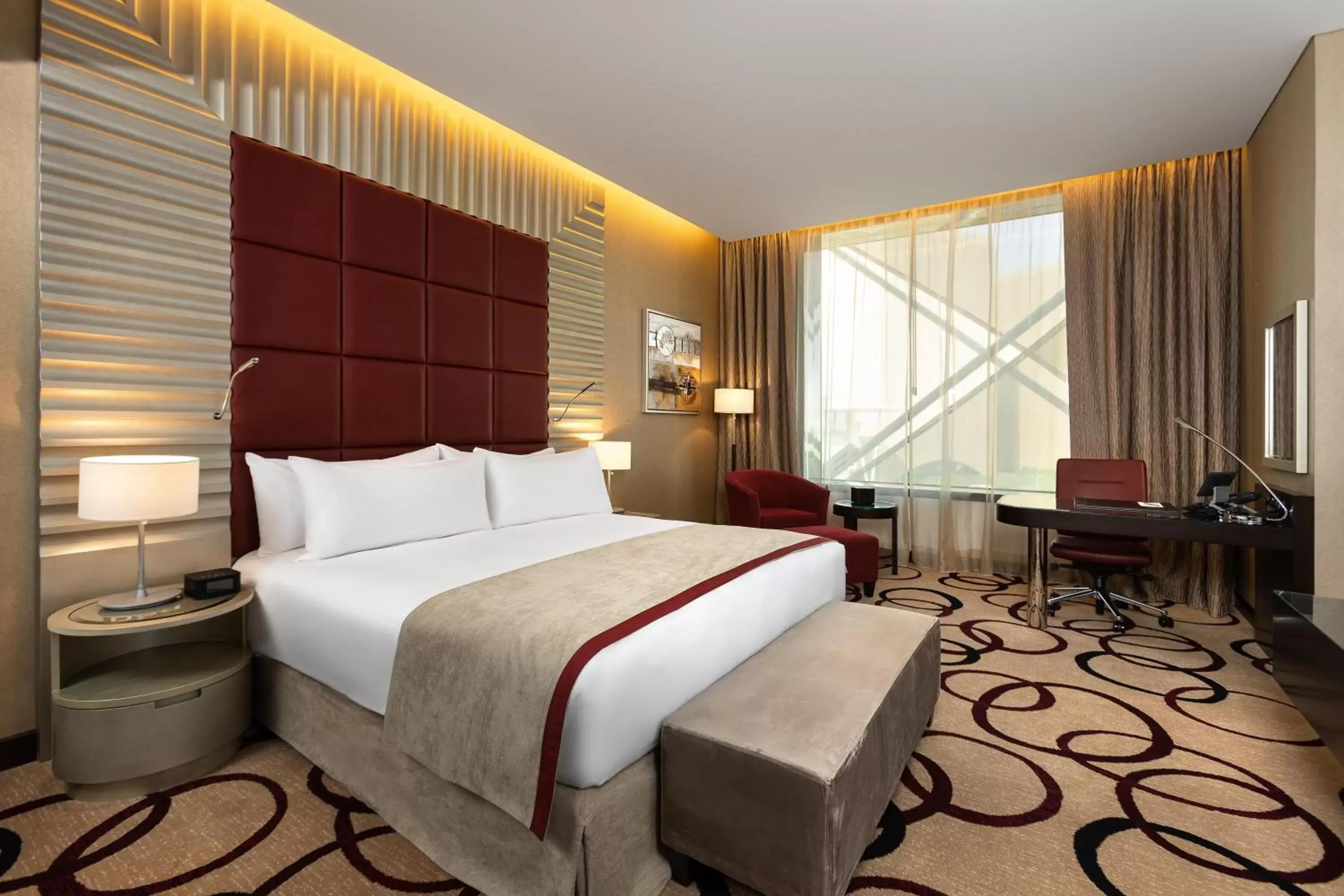 Photo of the whole room, Bed in Crowne Plaza Riyadh - RDC Hotel & Convention, an IHG Hotel