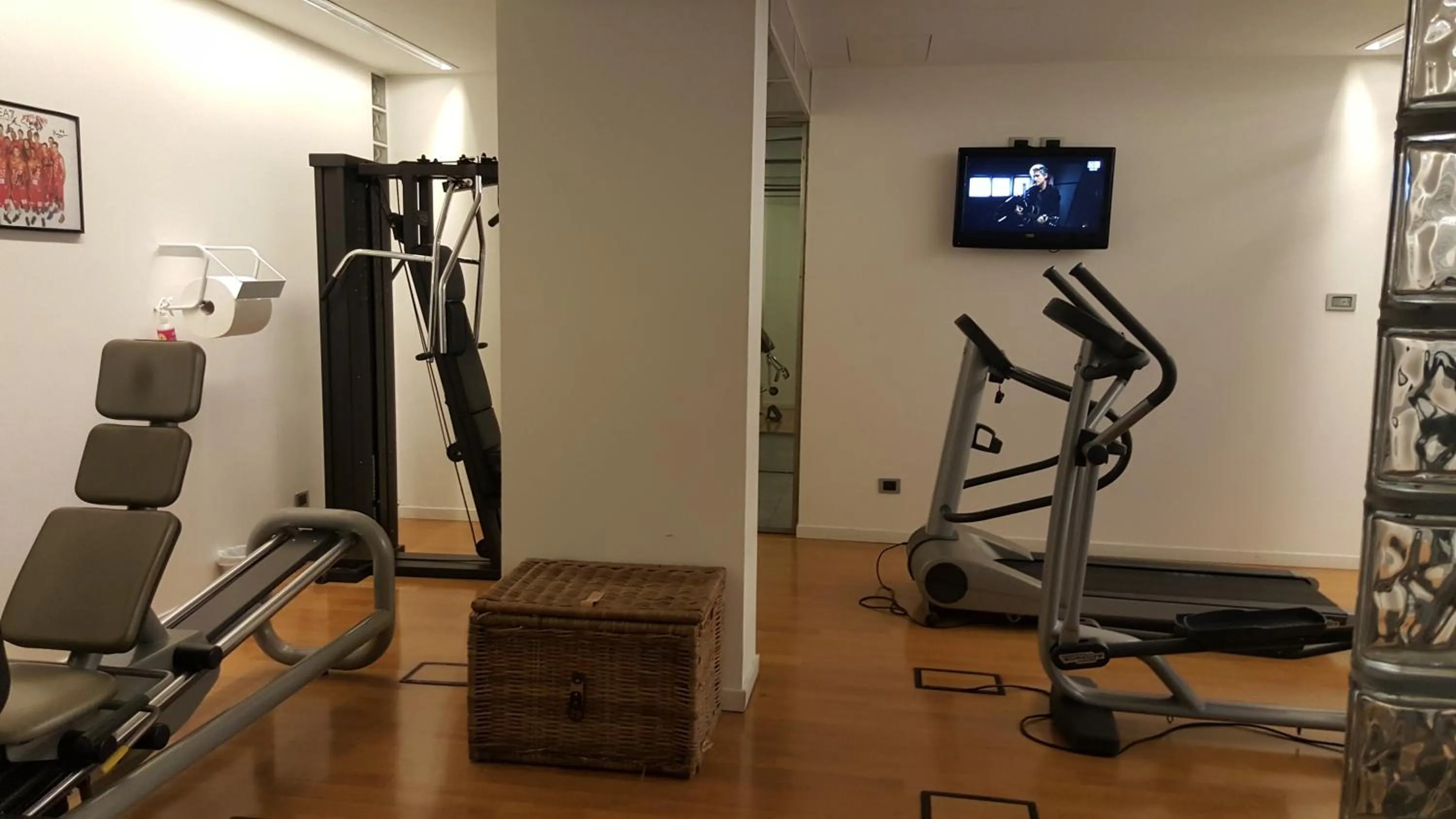 Fitness centre/facilities in Best Western Plus Hotel Monza e Brianza Palace