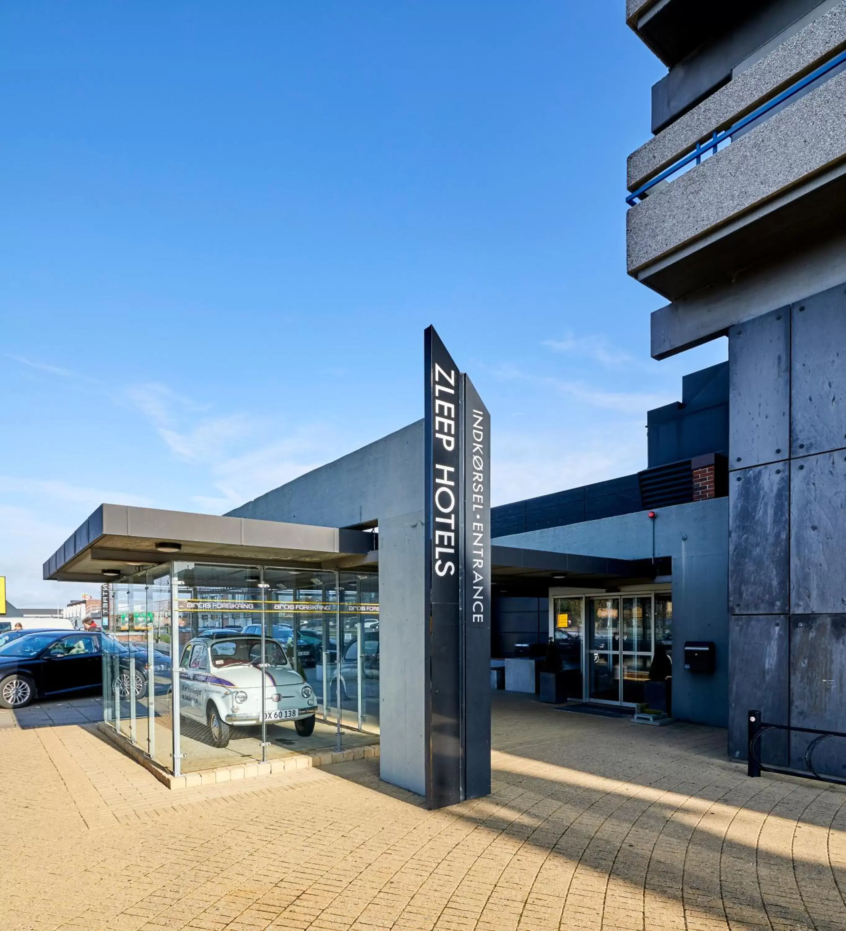 Facade/entrance in Zleep Hotel Aarhus Viby