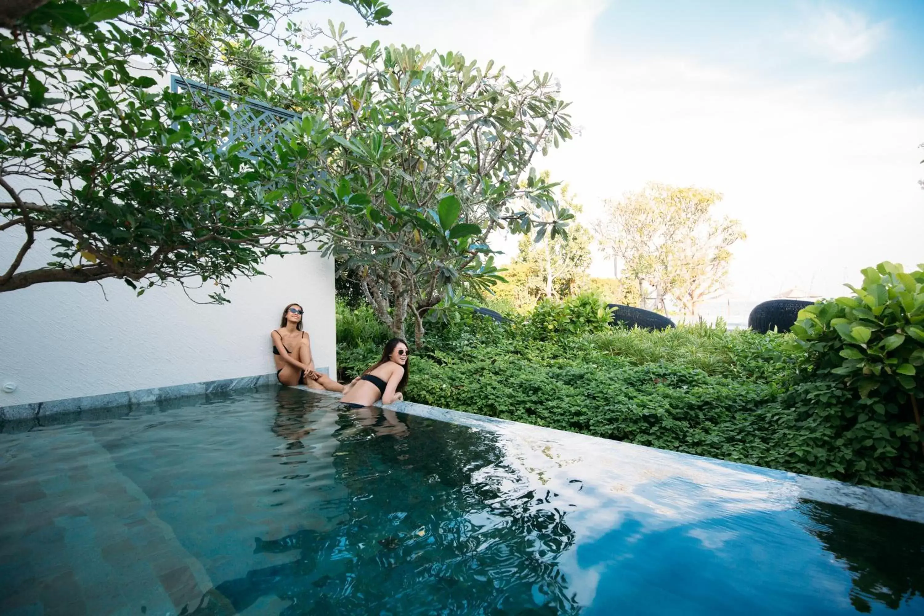 Swimming Pool in Baba Beach Club Hua Hin Luxury Pool Villa by Sri panwa