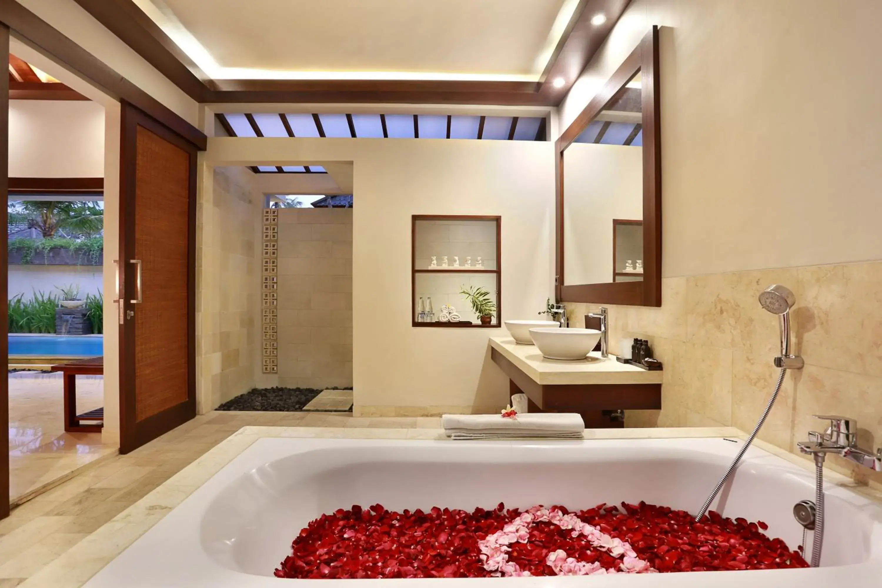 Bathroom in Lumbini Luxury Villas and Spa