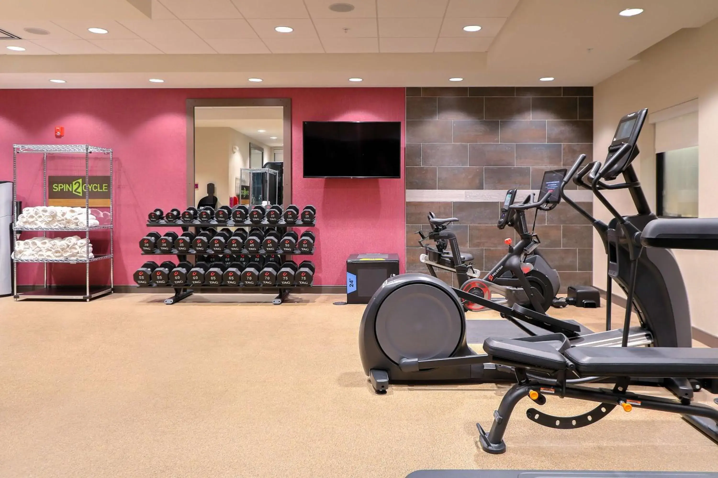 Fitness centre/facilities, Fitness Center/Facilities in Home2 Suites By Hilton Alcoa Knoxville Airport