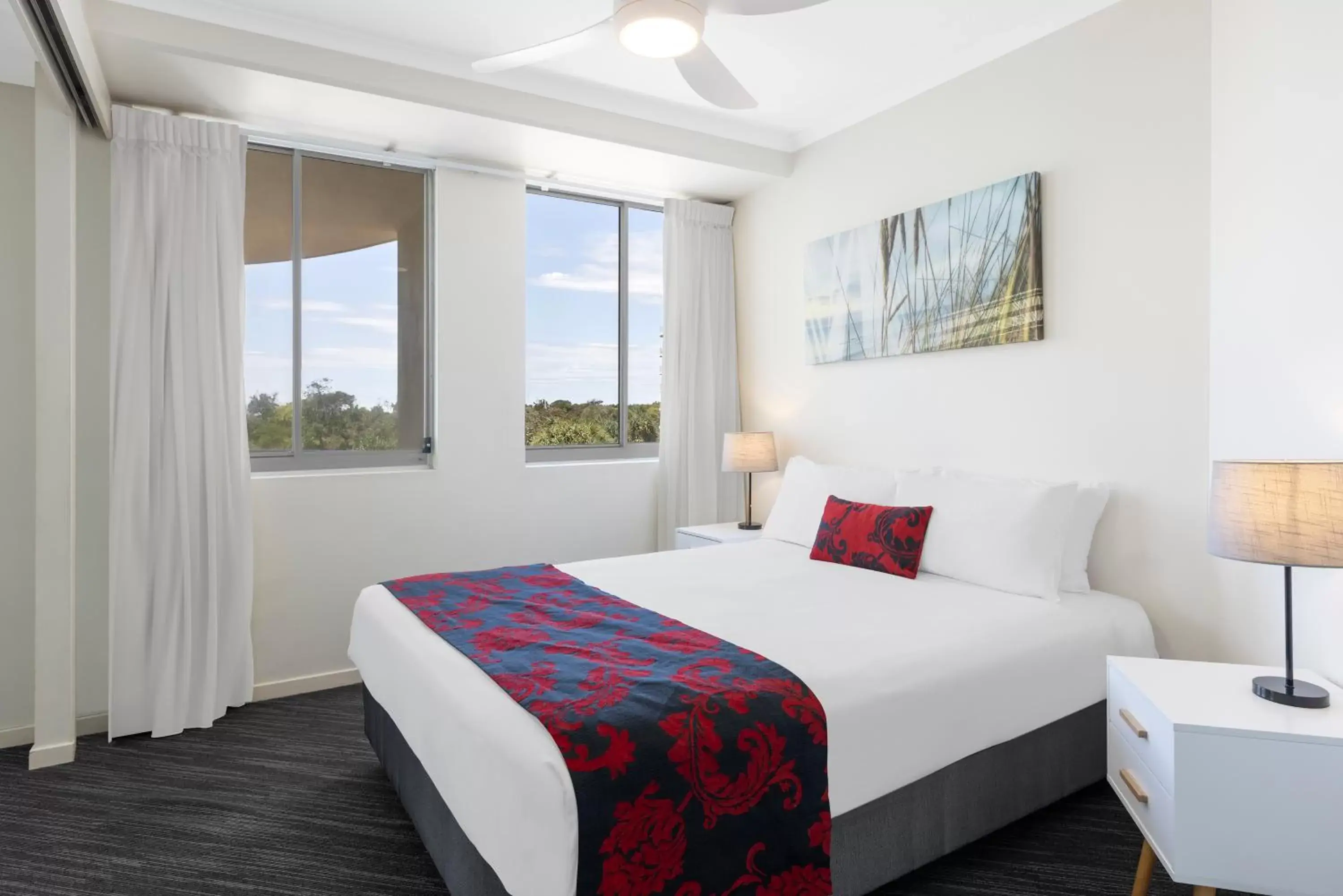 Bedroom, Bed in Ramada By Wyndham Marcoola Beach