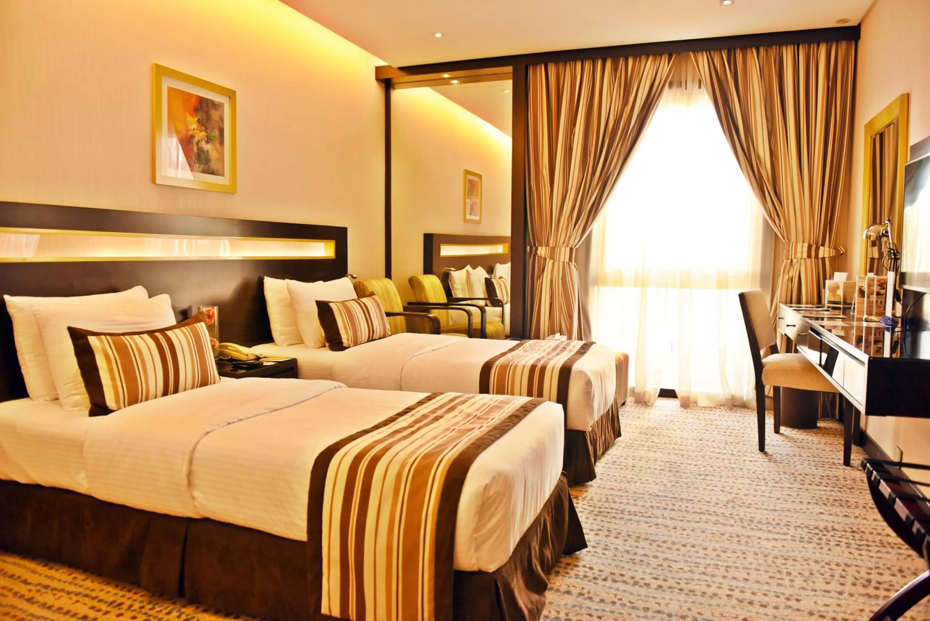 Bed in Golden Tulip Bahrain