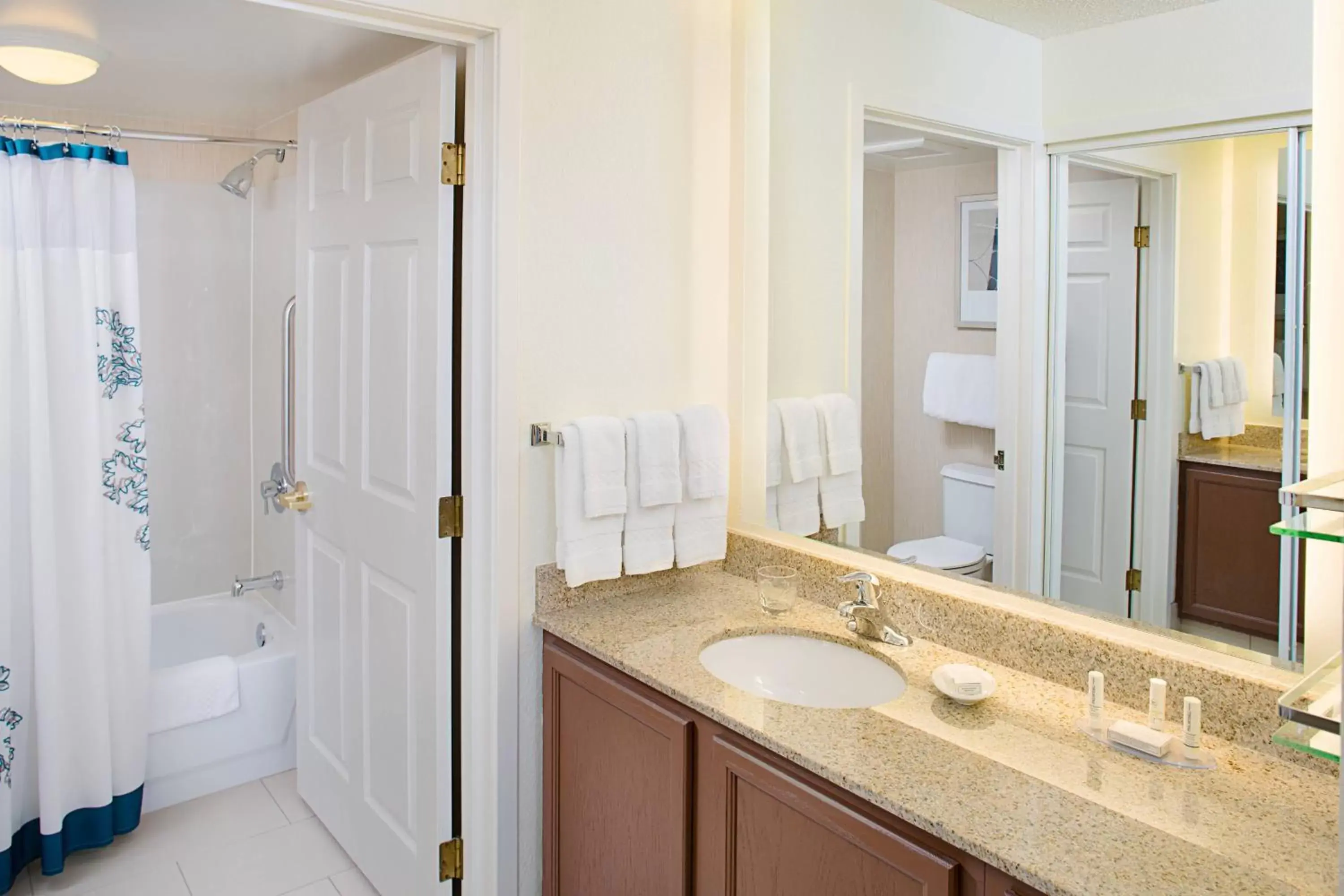 Bathroom in Residence Inn by Marriott Detroit Livonia