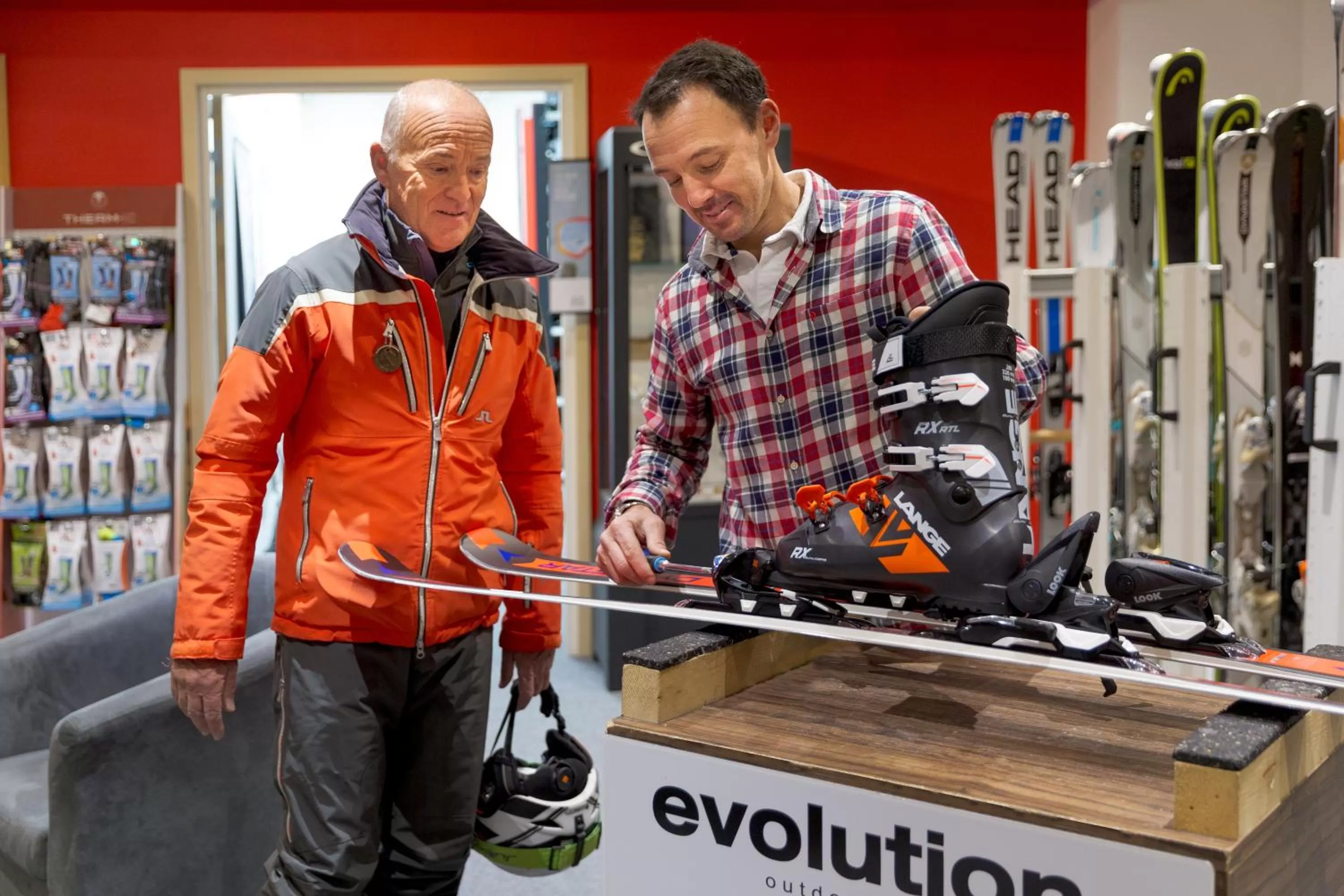 People in Les Loges Blanches Megève