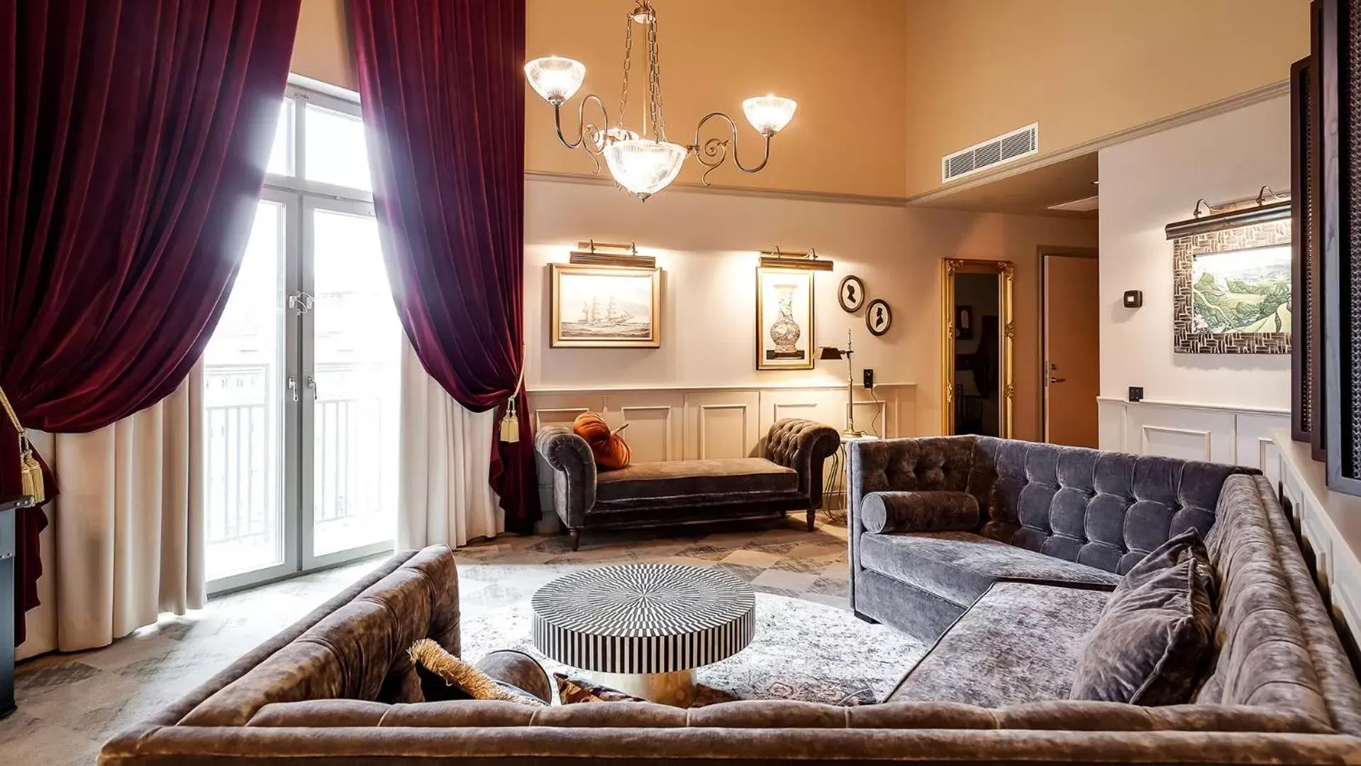 Living room in Liseberg Grand Curiosa Hotel Living room in Liseberg Grand Curiosa Hotel