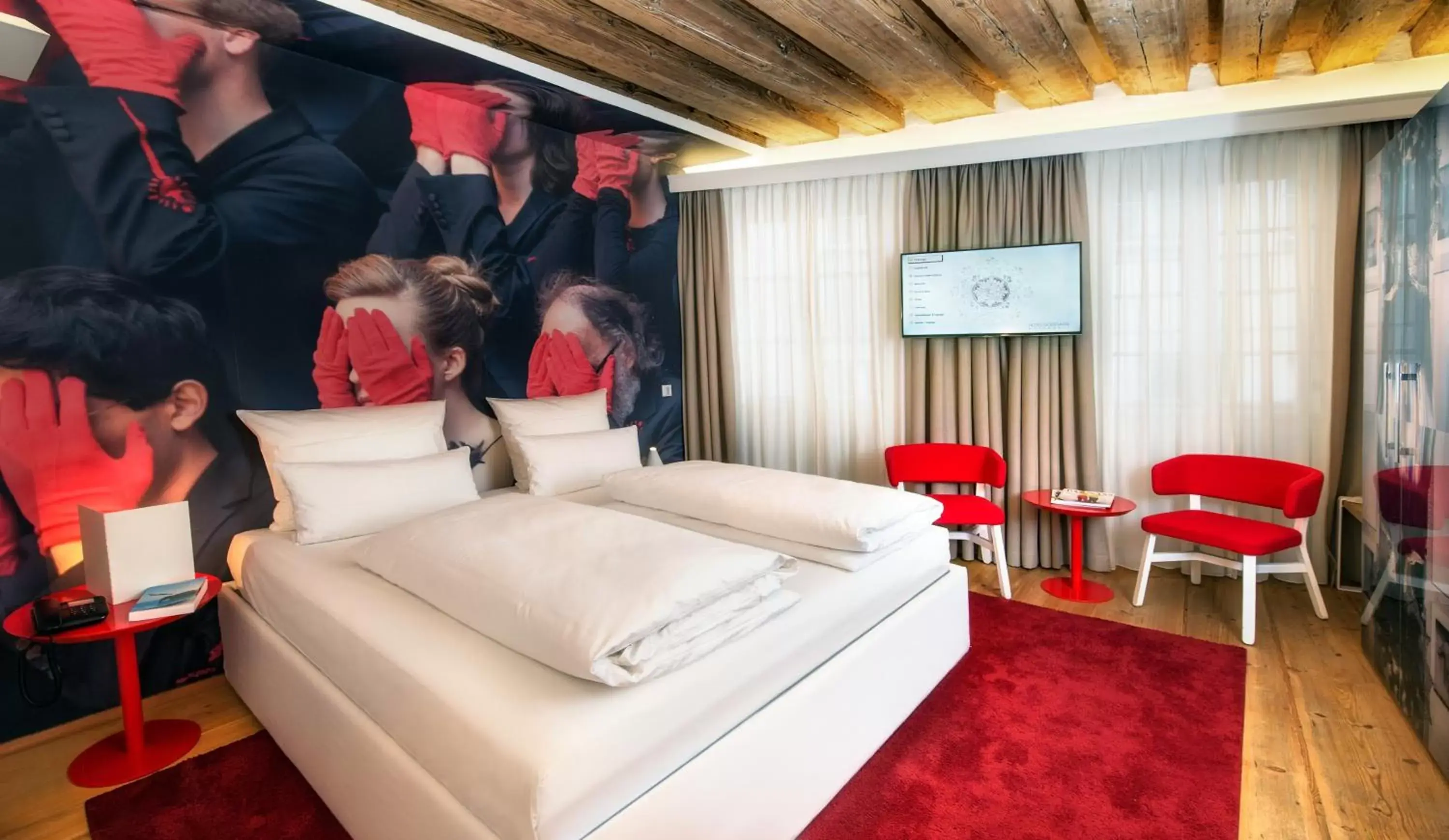 Bedroom in Small Luxury Hotel Goldgasse