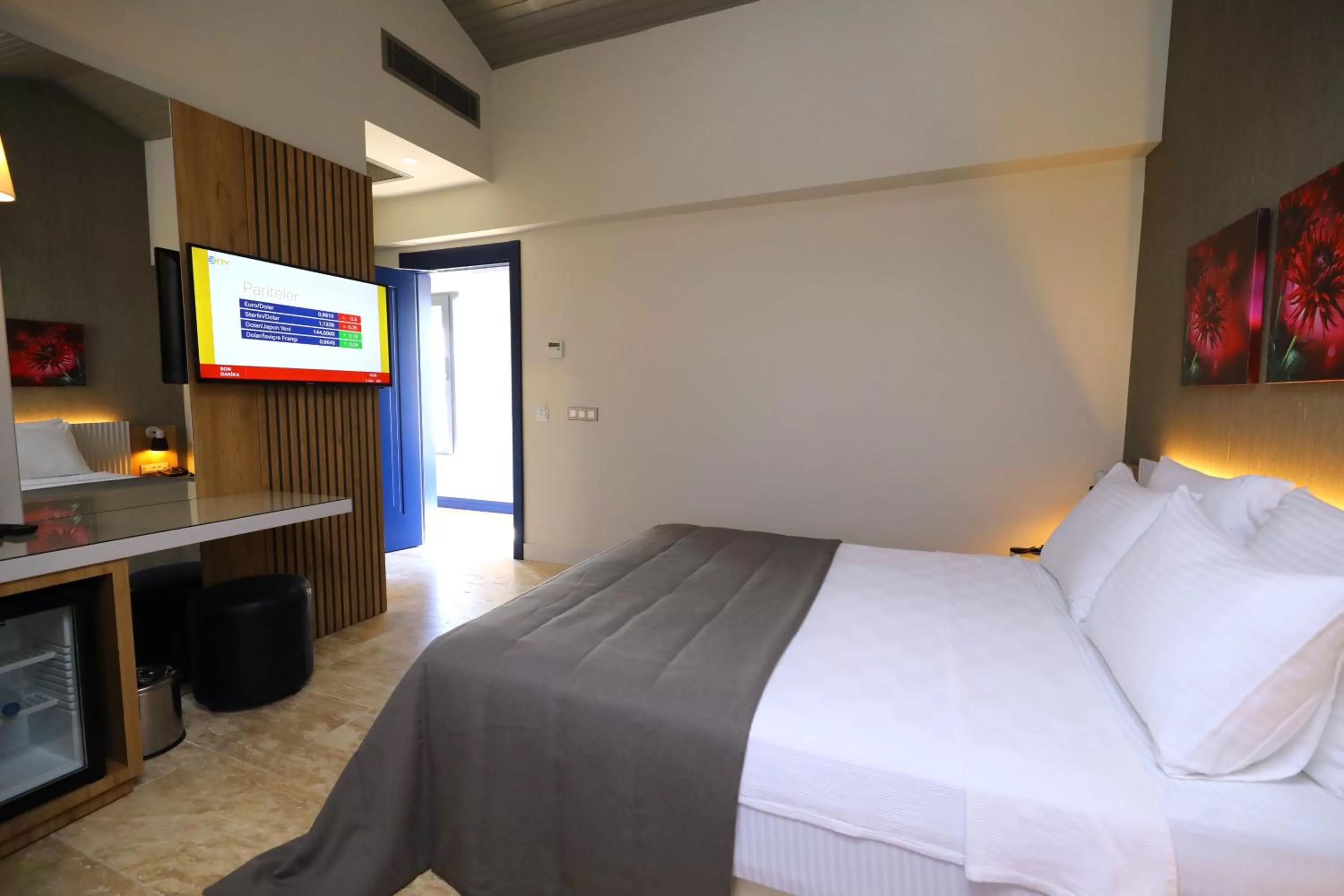 Bed in Ariel Hotel Alaçatı