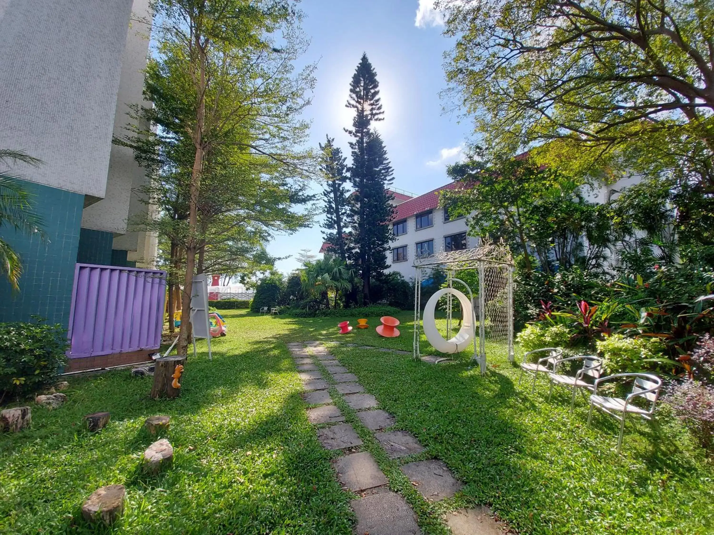 Property building, Garden in Silvermine Beach Resort