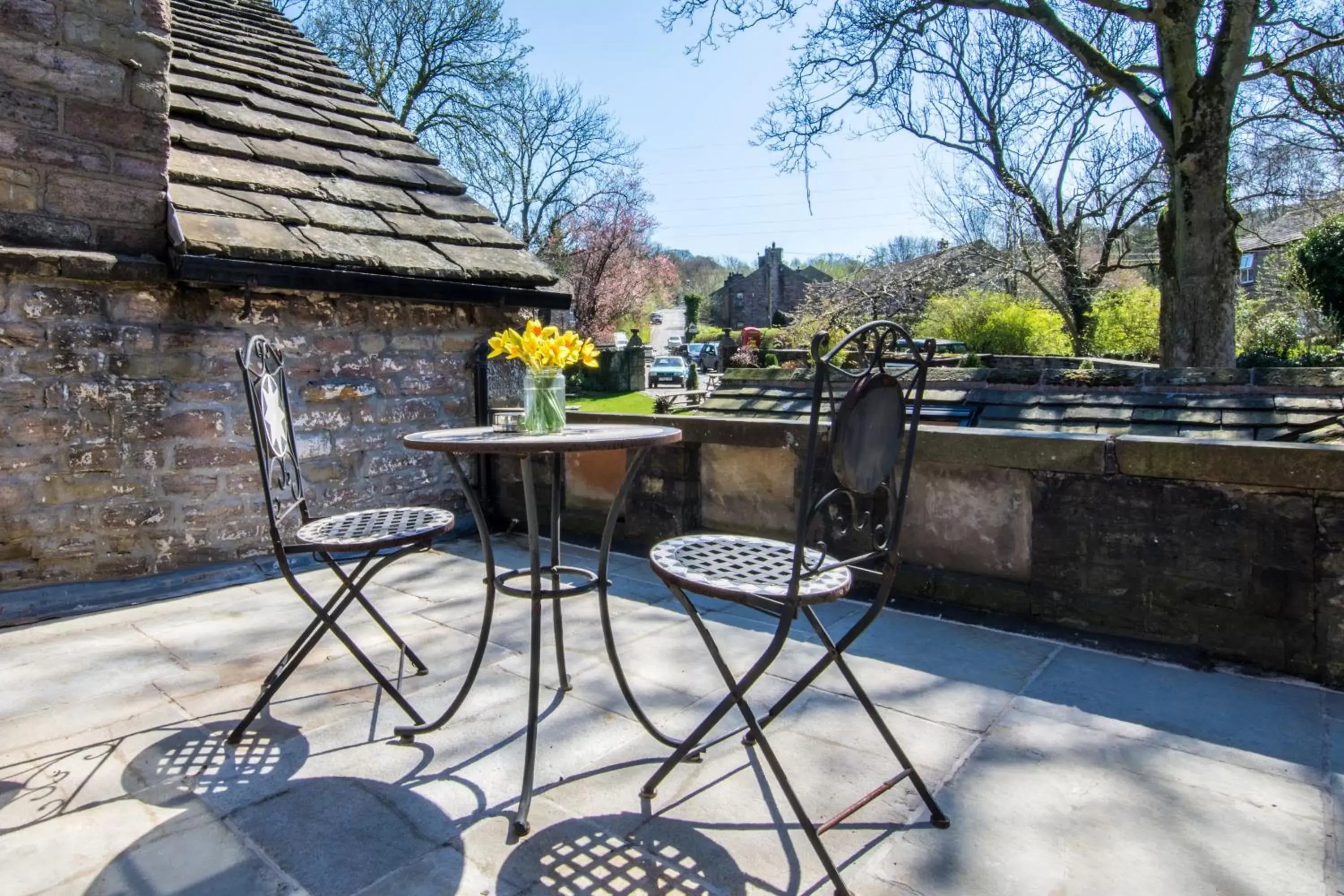 Balcony/Terrace in The Old Hall Inn