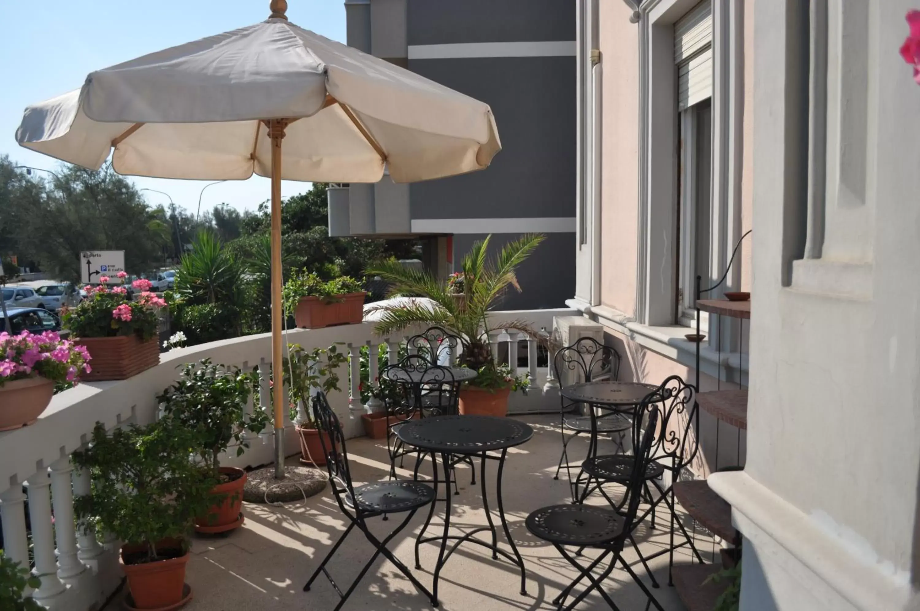 Balcony/Terrace in Villa L'Aurora