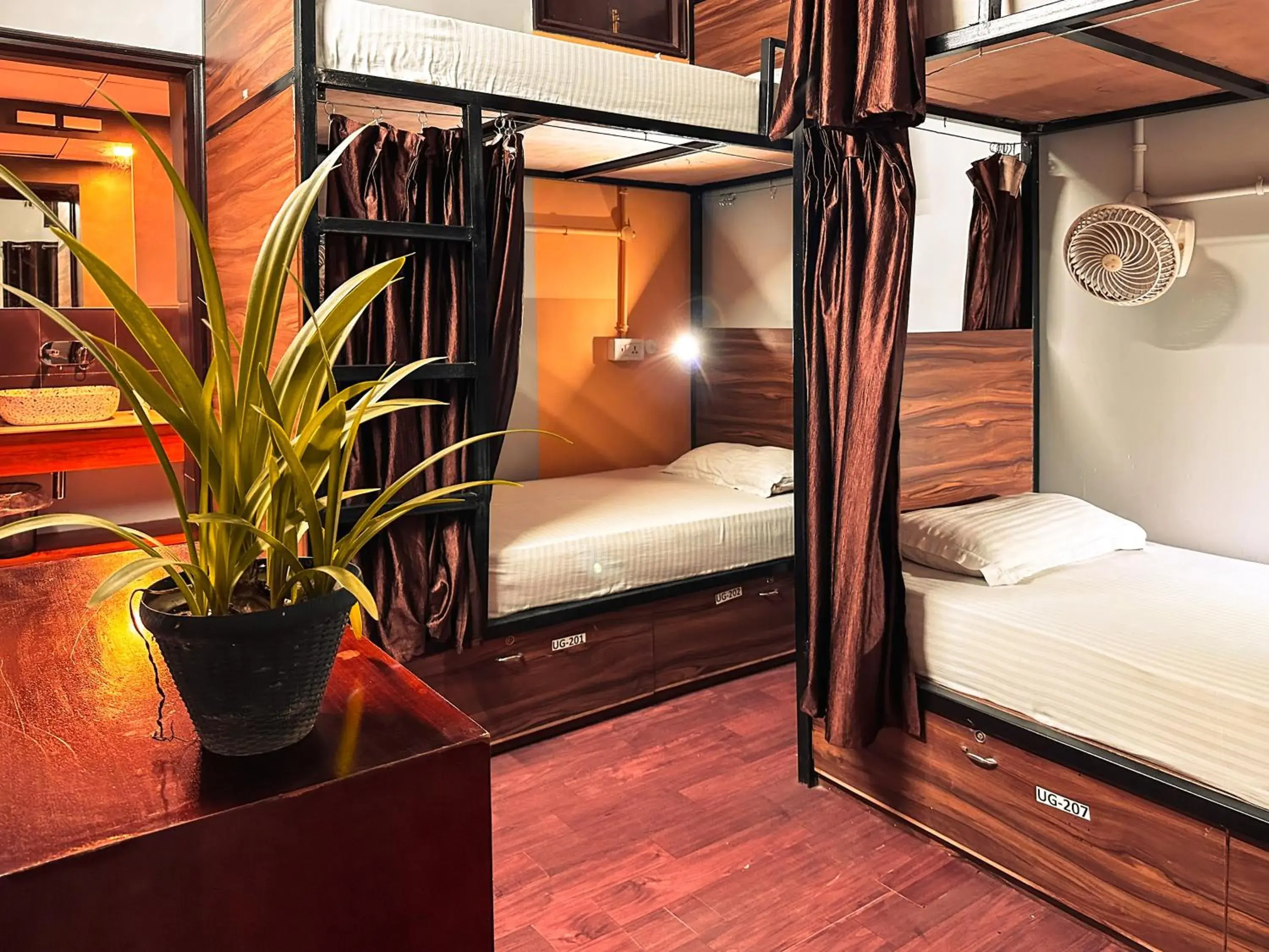 Bed in Hoztel Jaipur Bed in Hoztel Jaipur