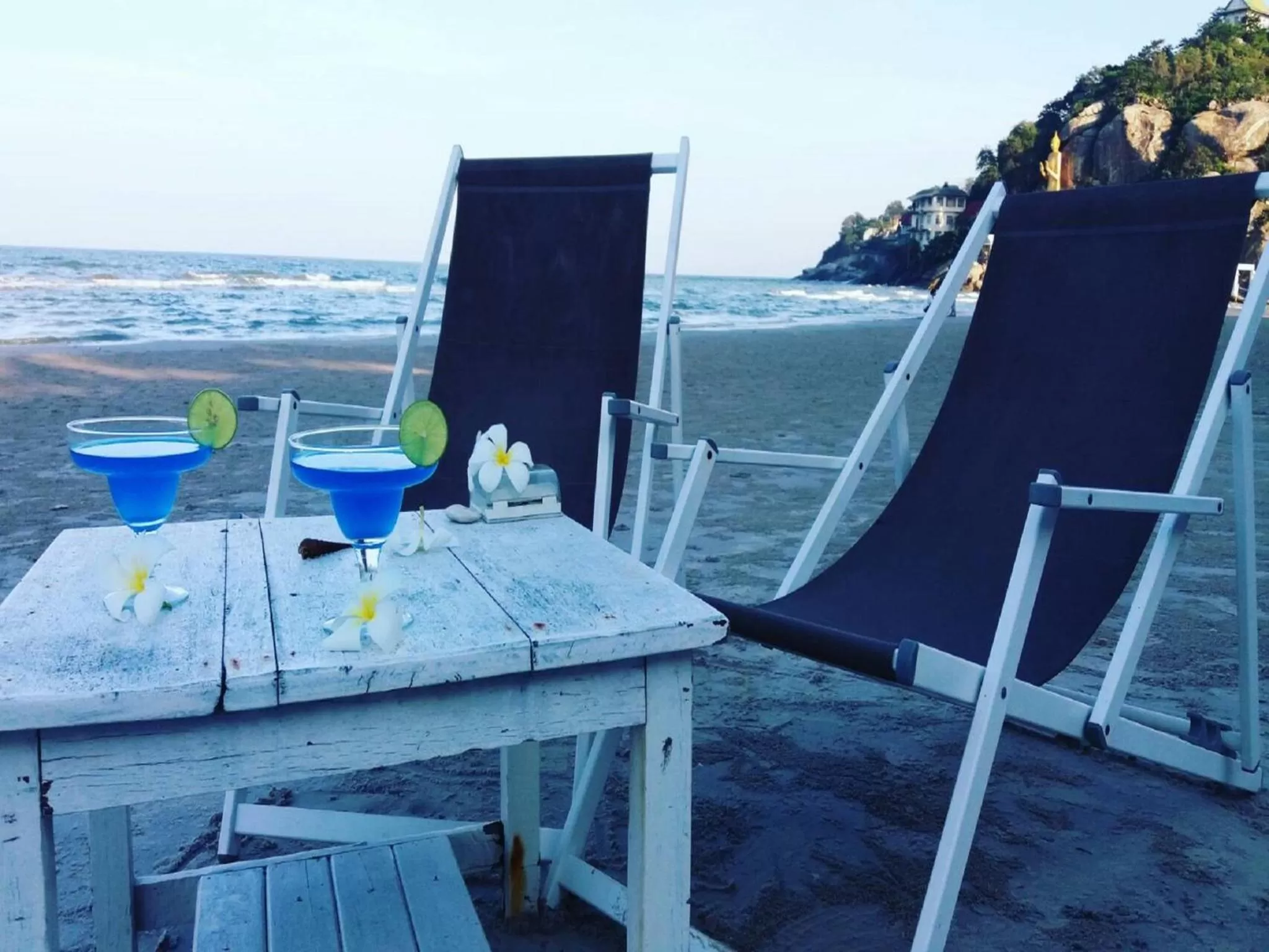 Beach in Nern Chalet Beachfront Hotel