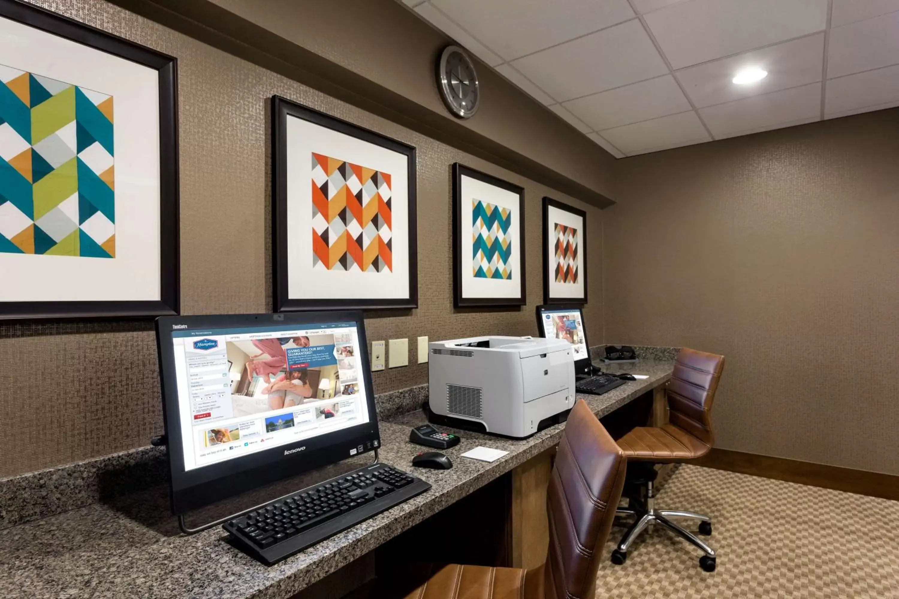 Business facilities, Business Area/Conference Room in Hampton Inn and Suites Clayton/St. Louis-Galleria Area