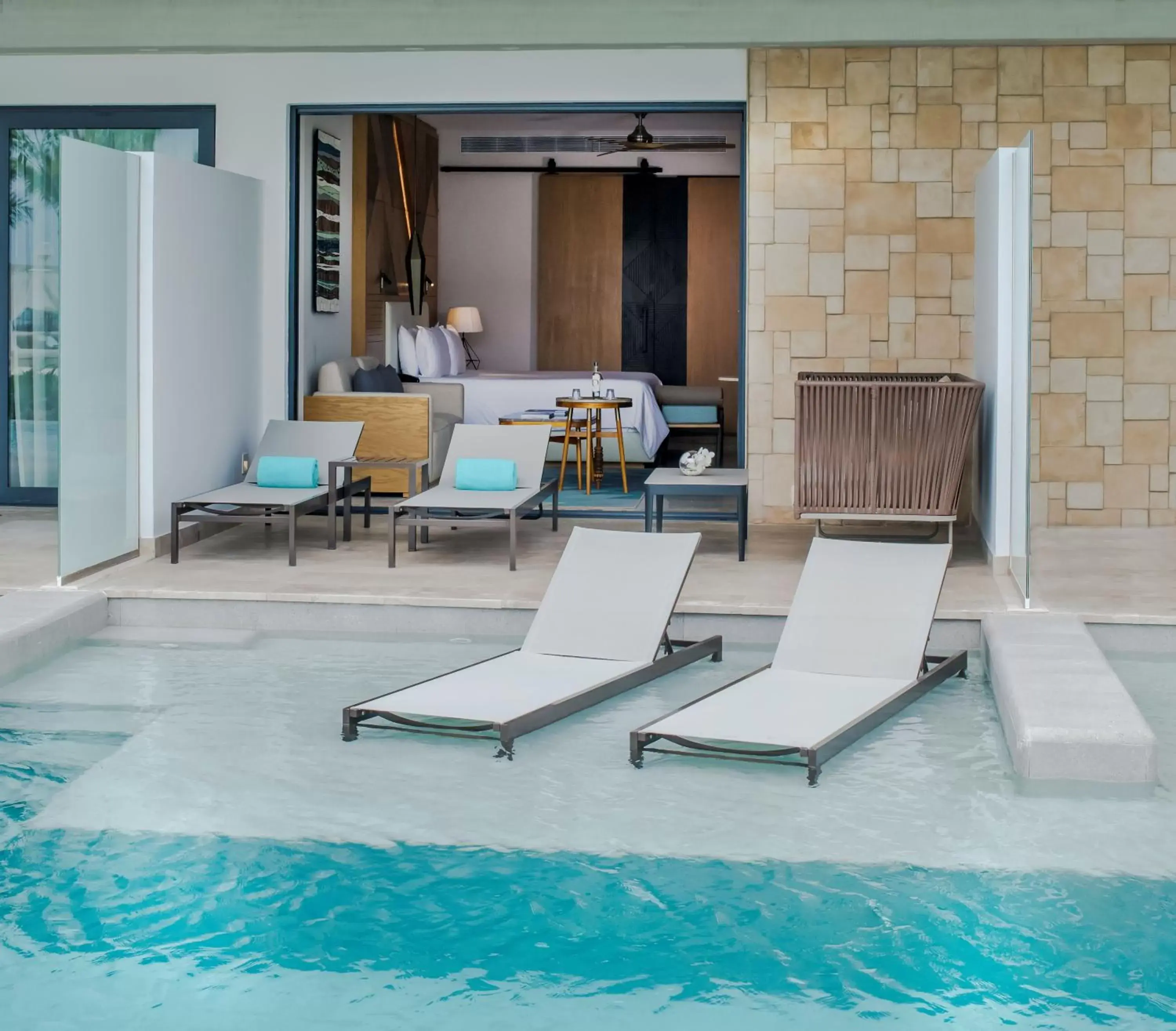 Seating area, Swimming Pool in Haven Riviera Cancun - All Inclusive - Adults Only