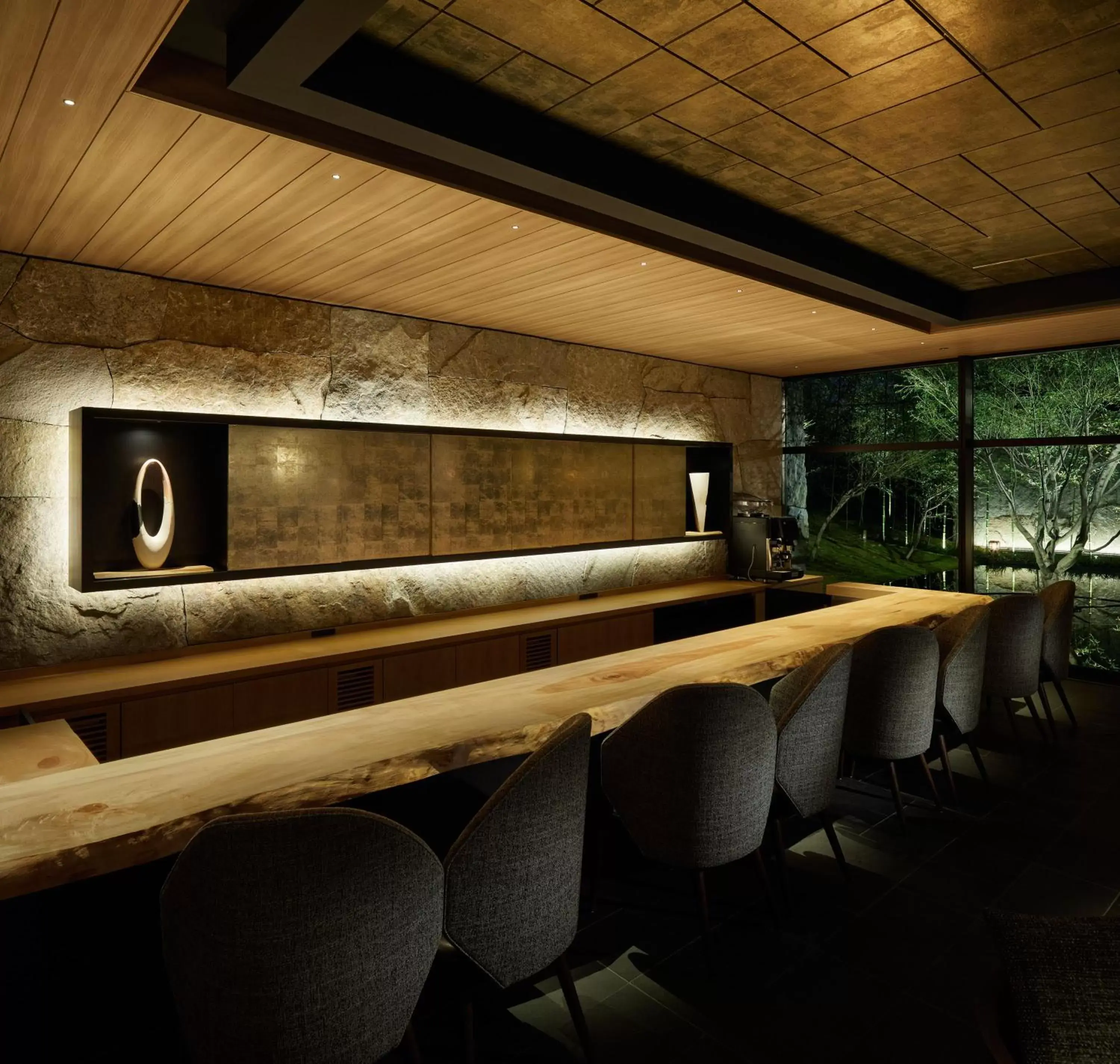 Lounge or bar in Garrya Nijo Castle Kyoto - Banyan Tree Group