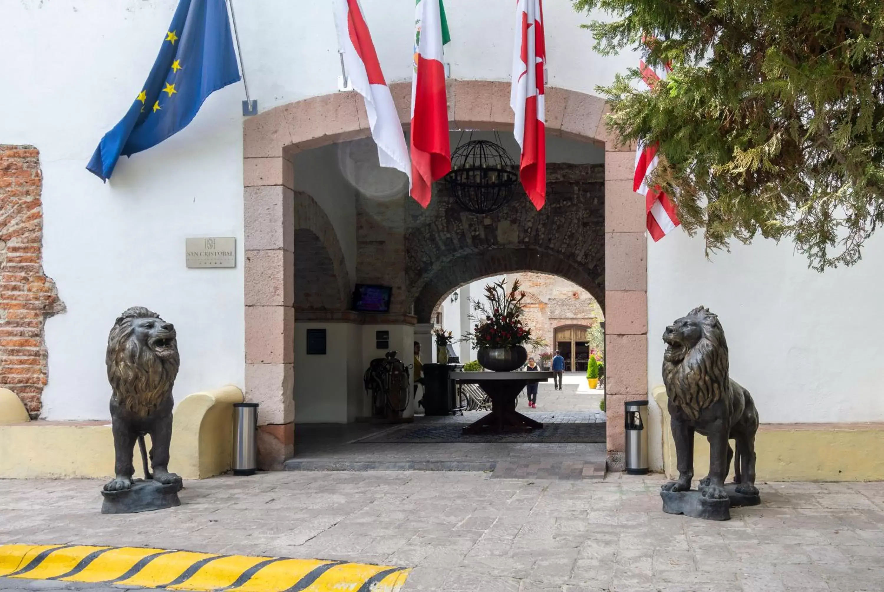 Facade/entrance in Hotel Hacienda San Cristóbal
