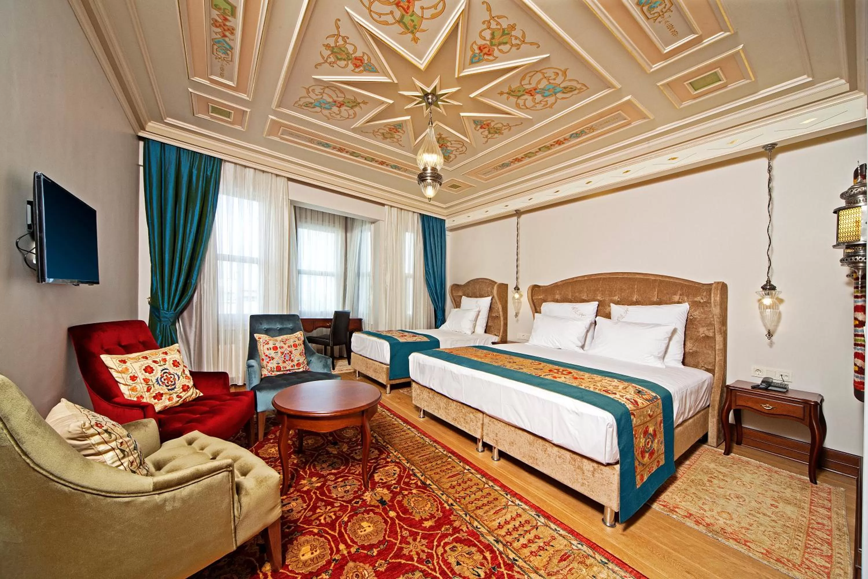 Photo of the whole room, Bed in Azade Premier Hotel