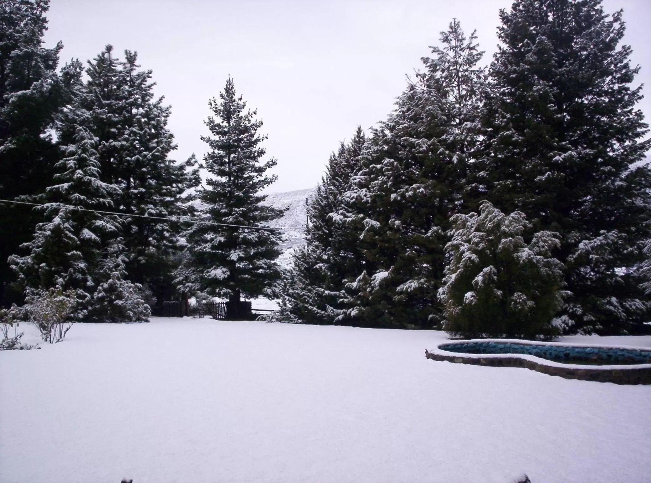 Winter in Hosteria La Chacra