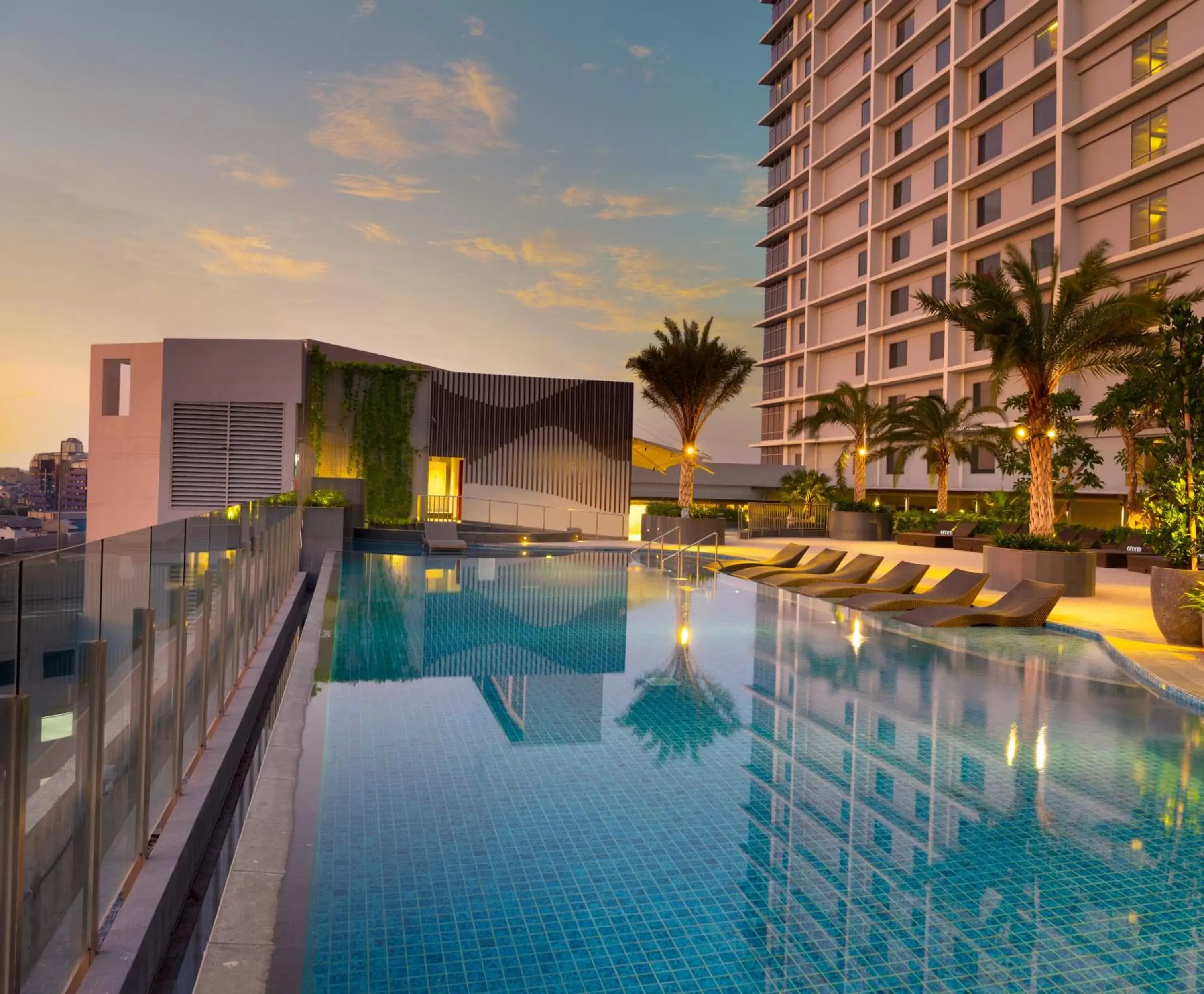 Property building, Swimming Pool in Holiday Inn & Suites Jakarta Gajah Mada, an IHG Hotel