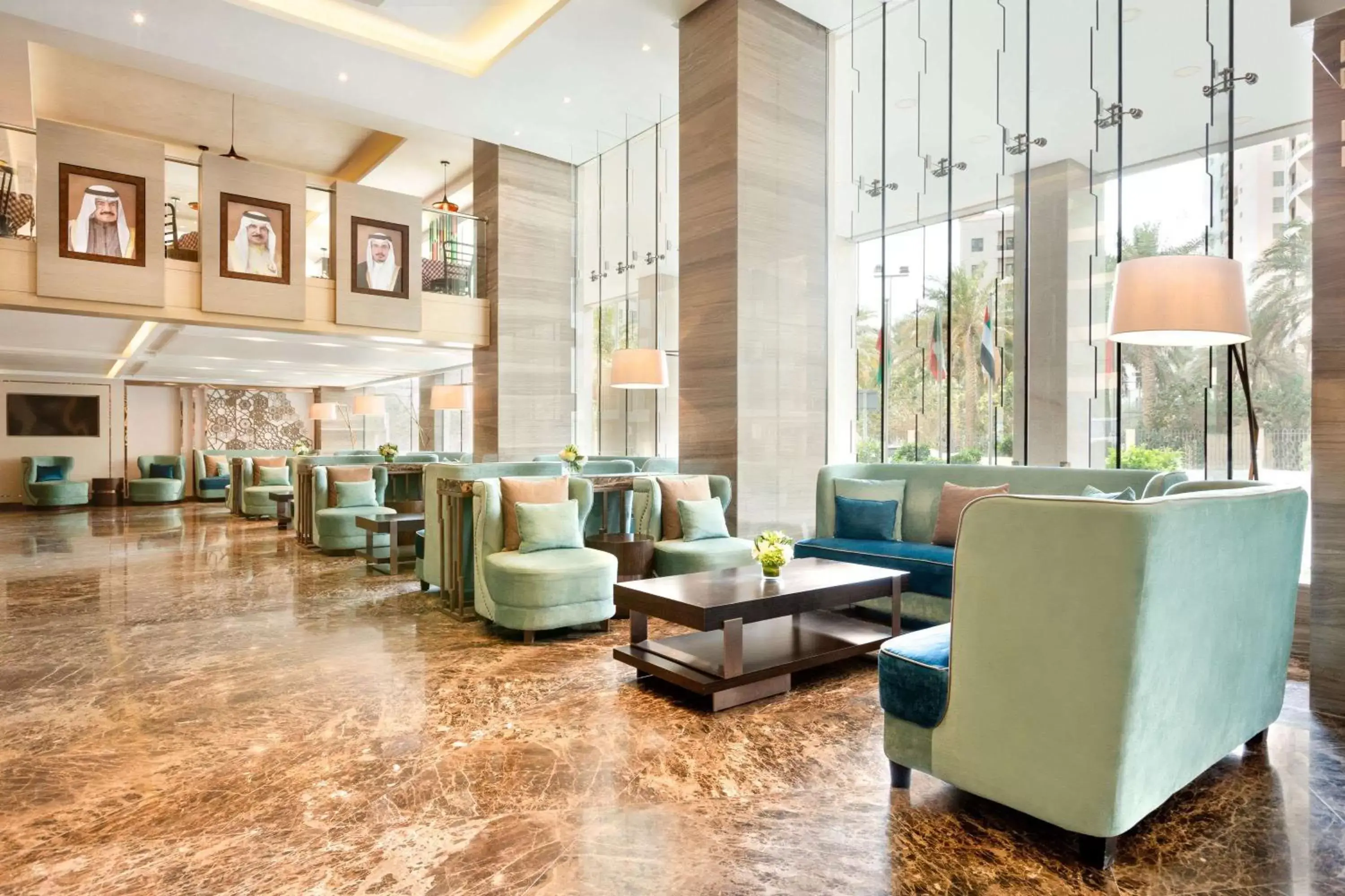 Lobby or reception in Wyndham Garden Manama