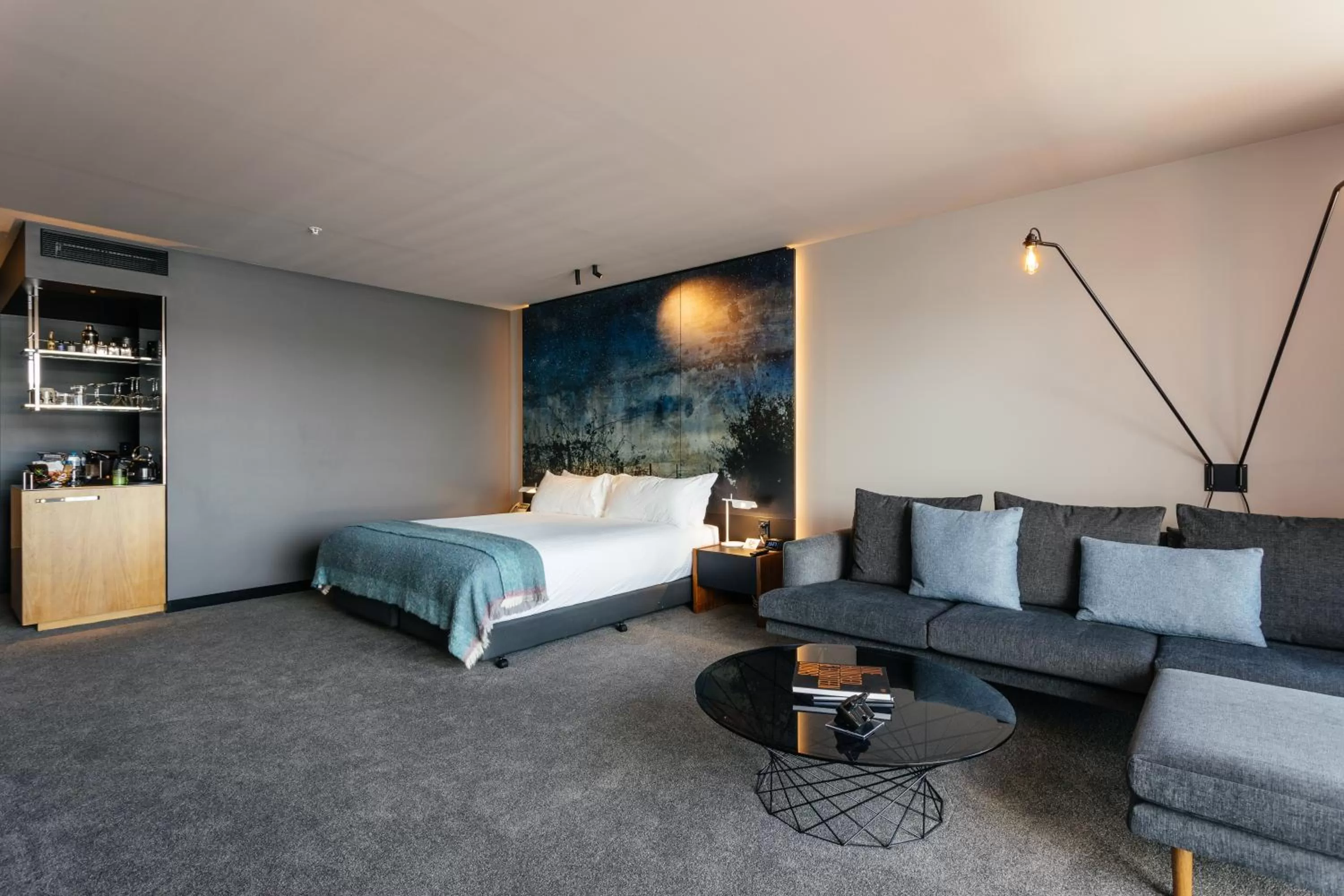 Living room, Bed in MACq 01 Hotel