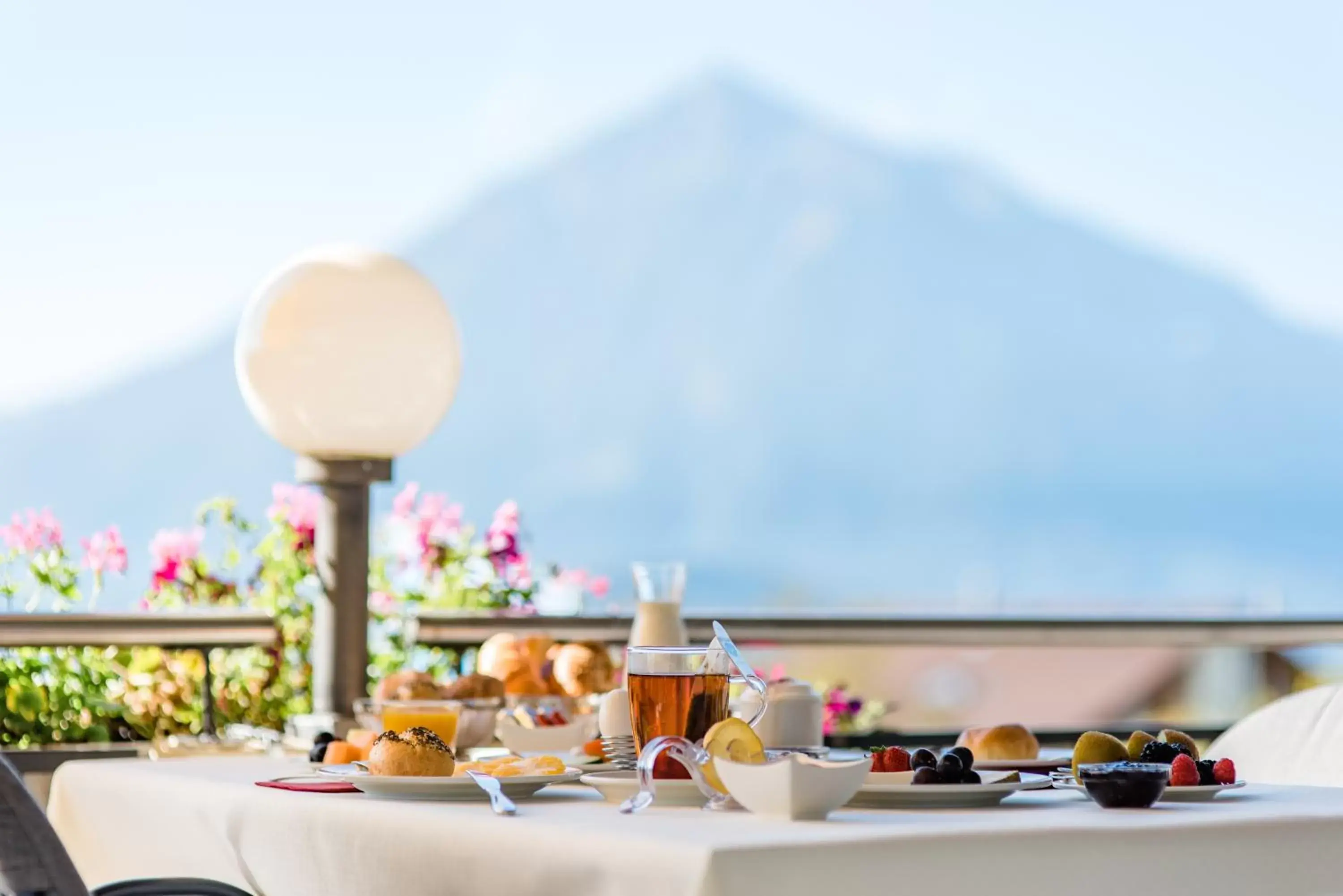 Buffet breakfast, Restaurant/Places to Eat in Solbadhotel Sigriswil