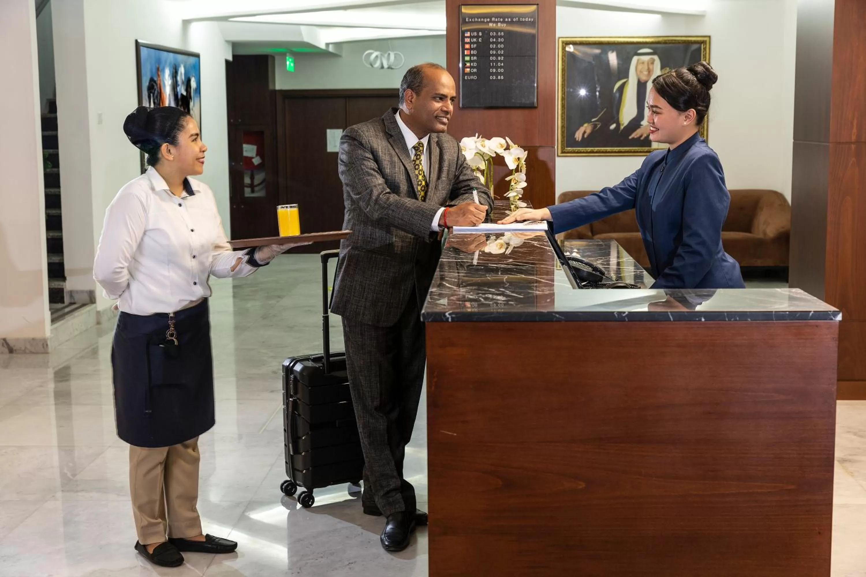 Lobby or reception in Nova Park Hotel