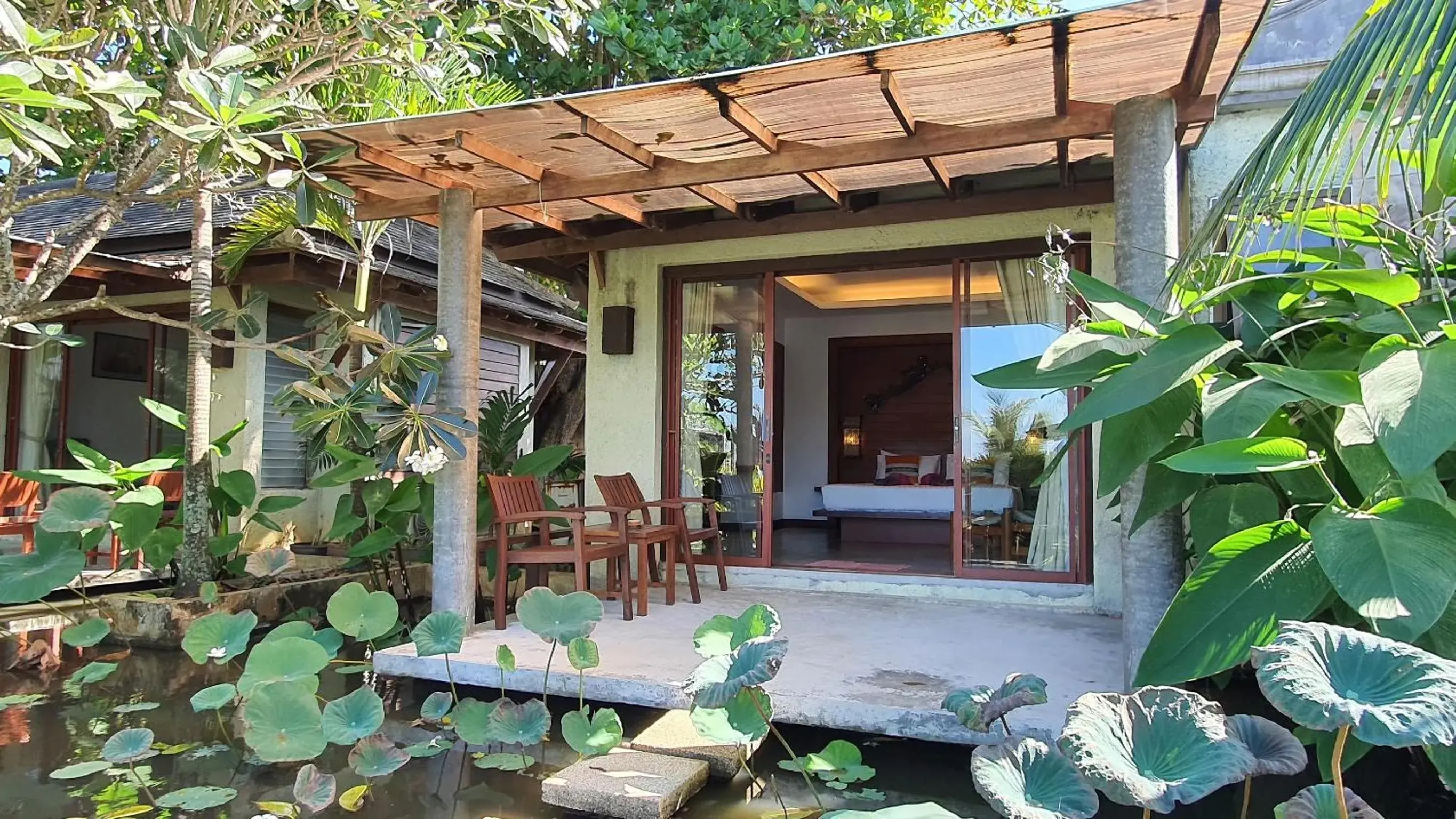 Patio in Andalay Boutique Resort