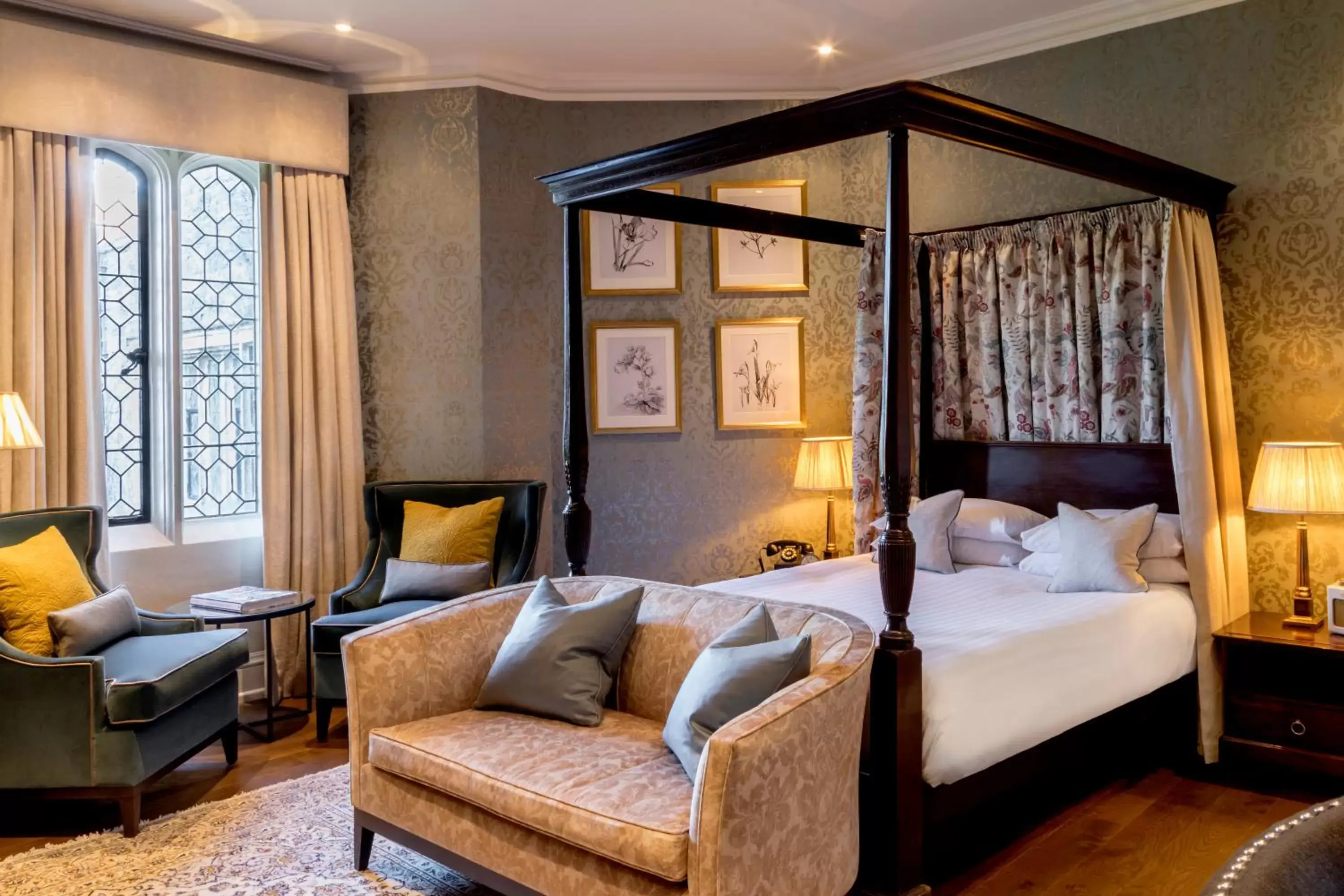 Bed in Eastwell Manor, Champneys Hotel & Spa