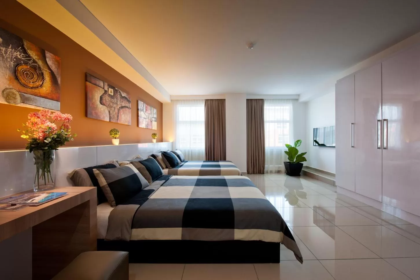 Bed in Rivero Boutique Hotel Melaka