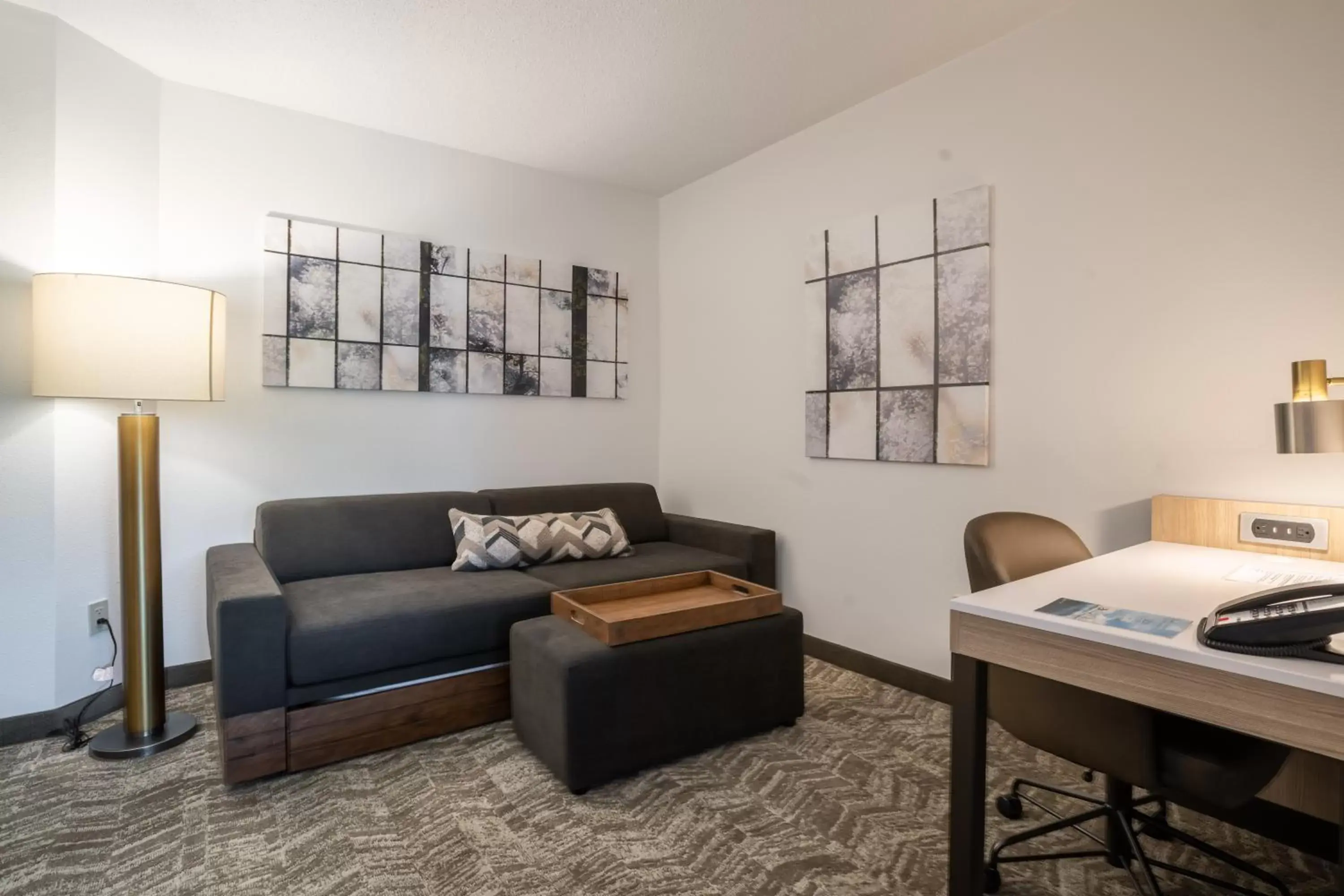 Seating Area in SpringHill Suites Gainesville