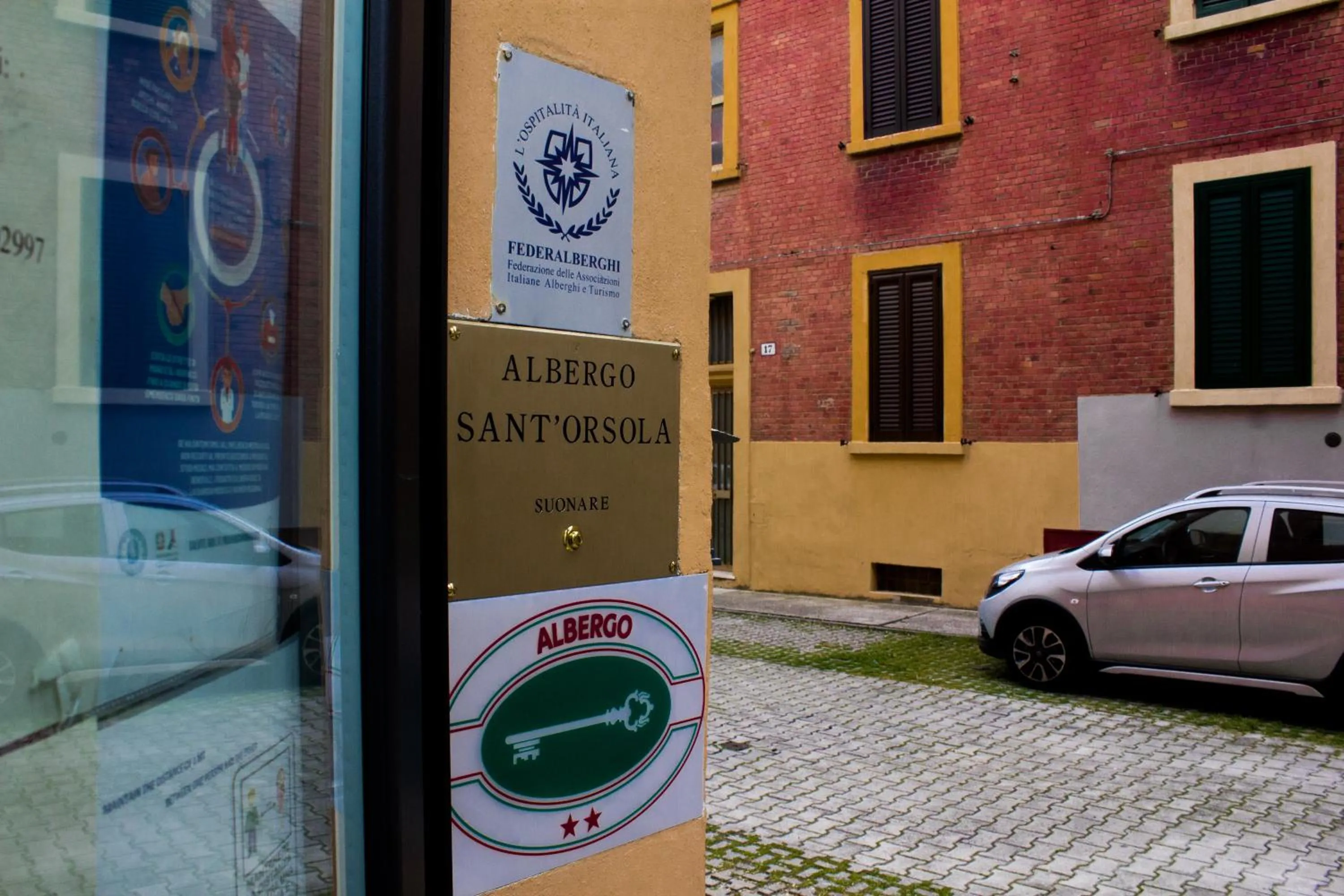 Property building in Hotel Sant'Orsola City House Collection by GSA Hotels