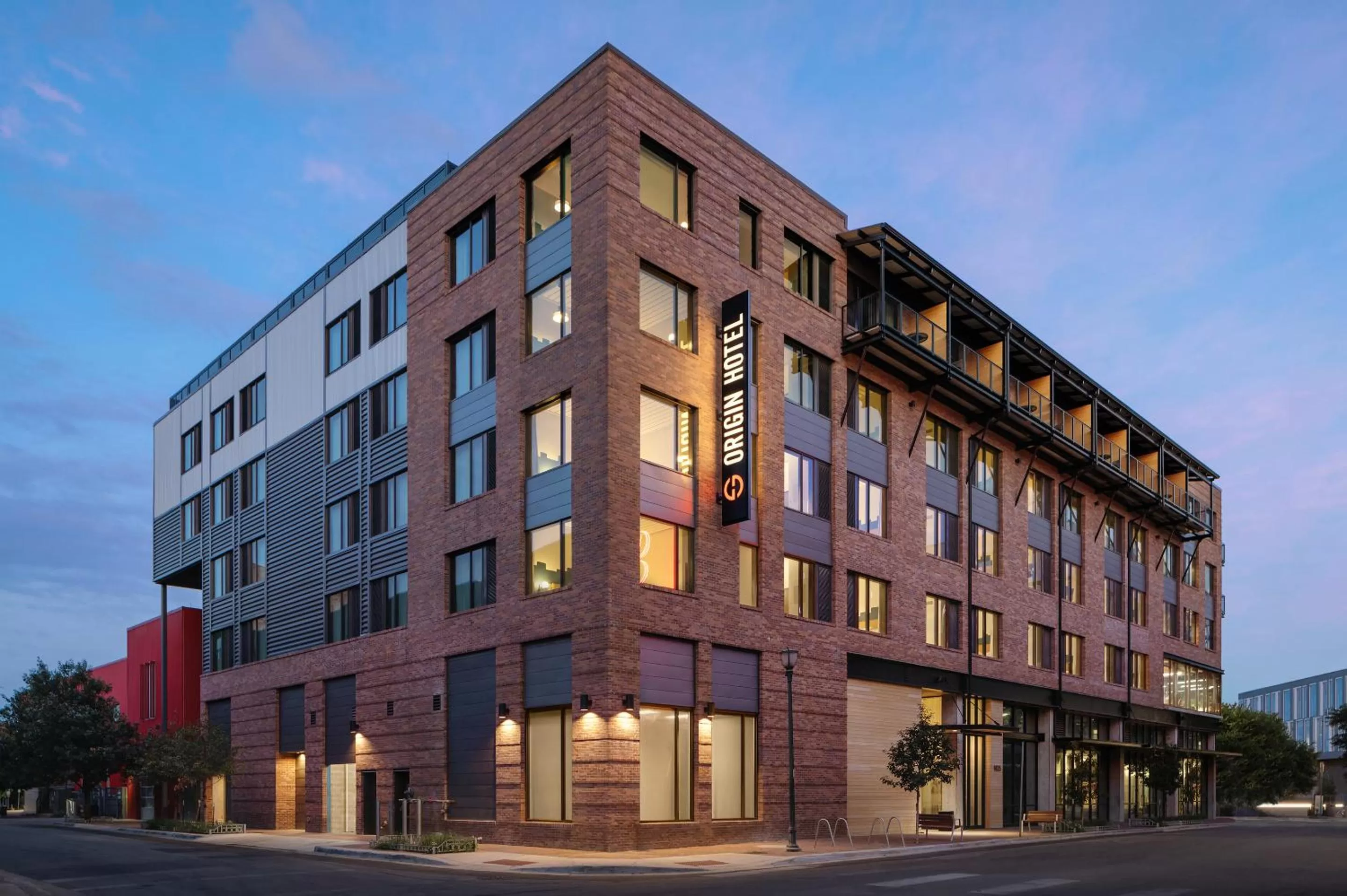 Property building in Origin Austin, a Wyndham Hotel