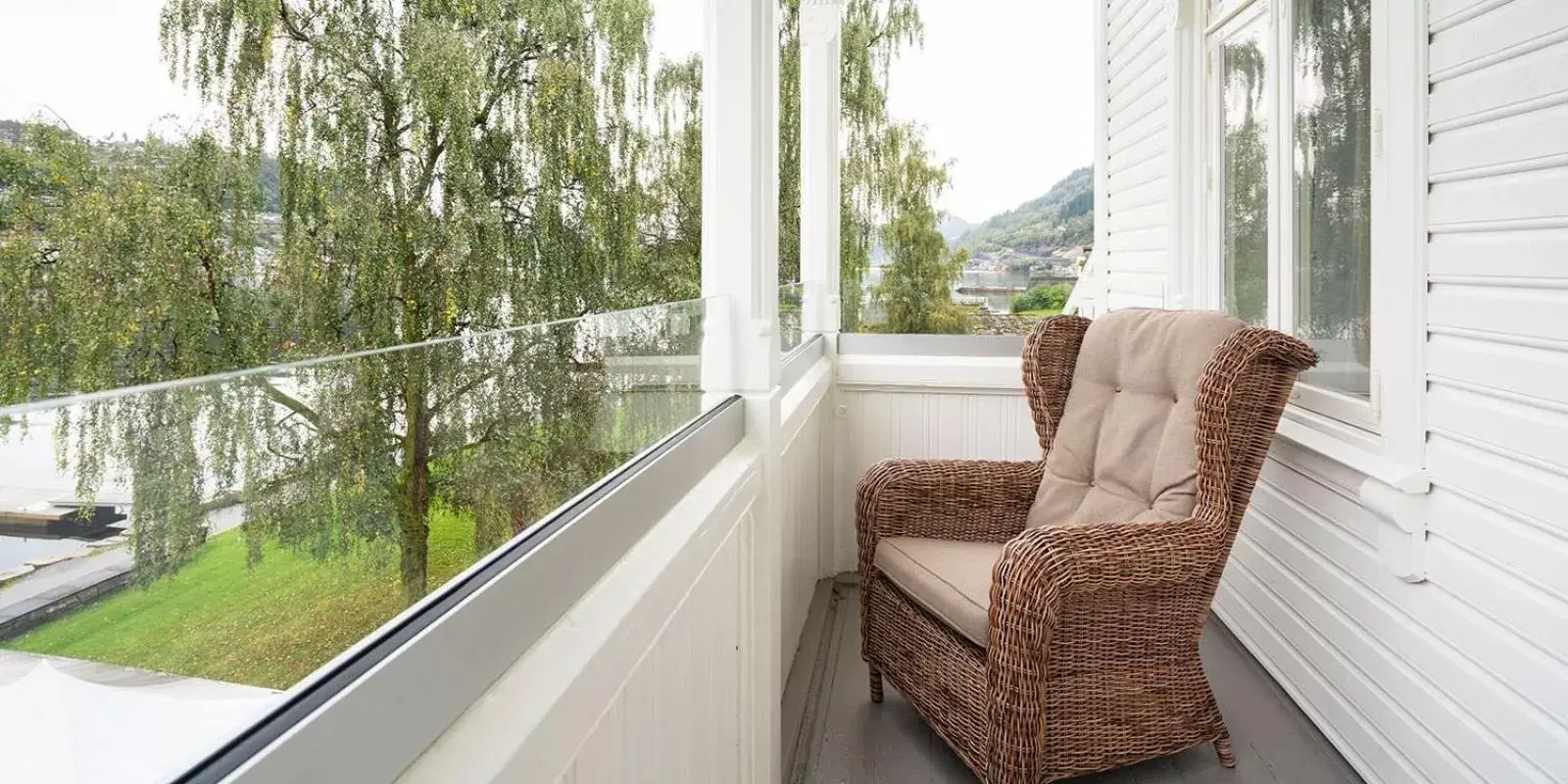 Balcony/Terrace in Thon Hotel Sandven