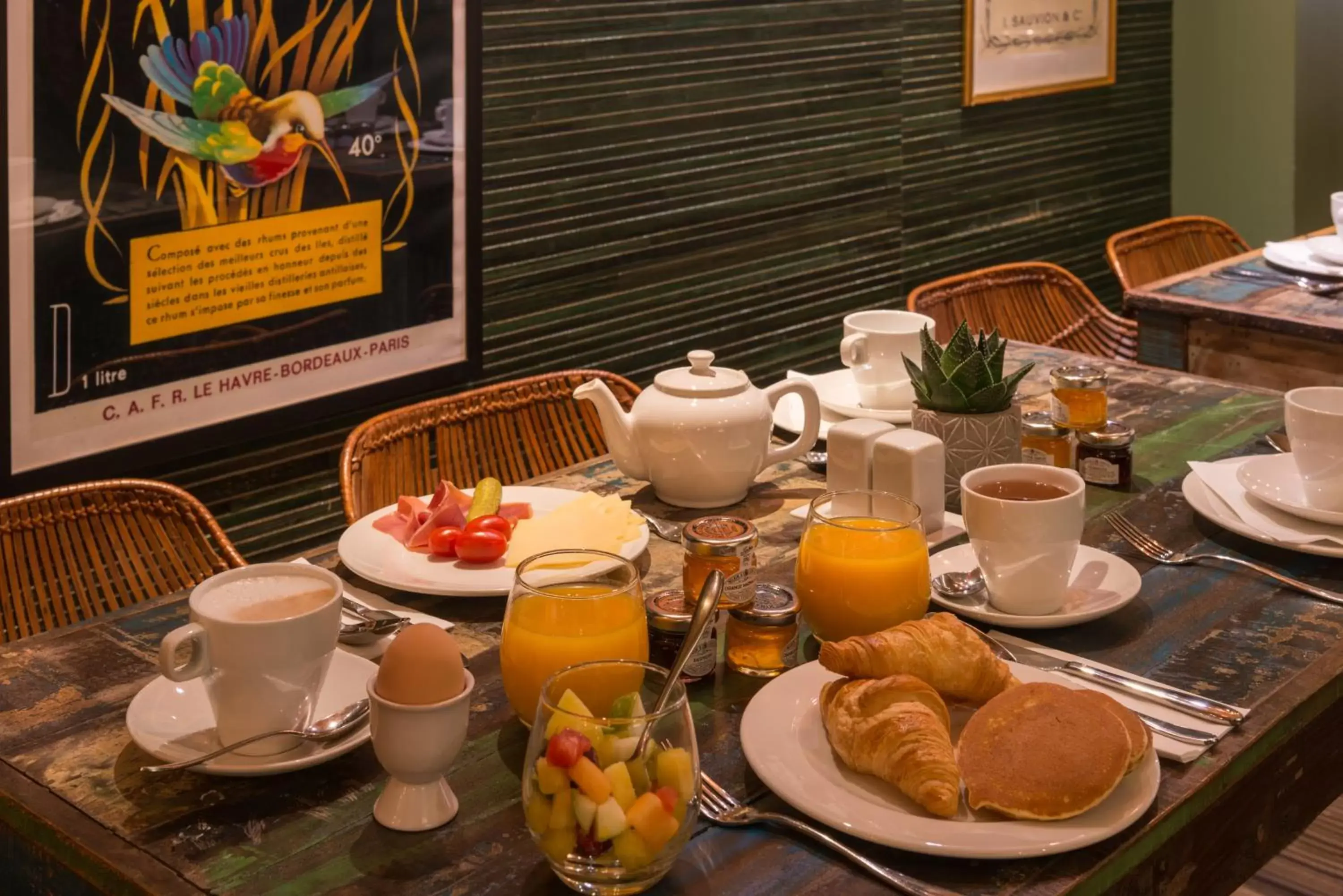 Continental breakfast, Breakfast in Hôtel La Bourdonnais by Inwood Hotels