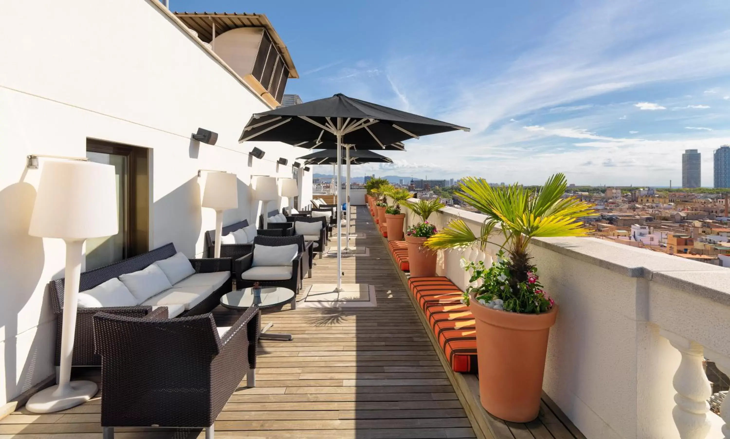 Balcony/Terrace, Patio/Outdoor Area in Boutique Hotel H10 Montcada