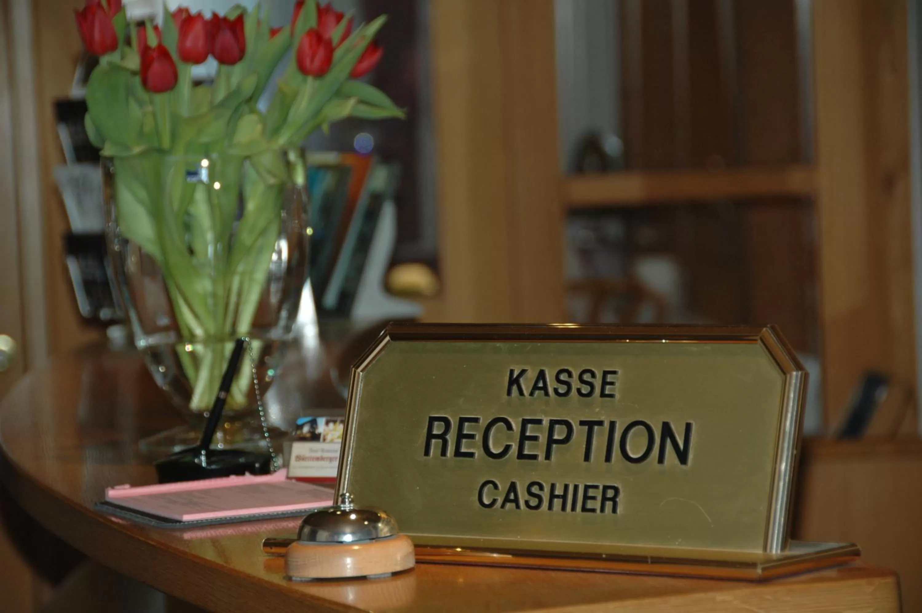 Lobby or reception in Hotel Württemberger Hof Garni