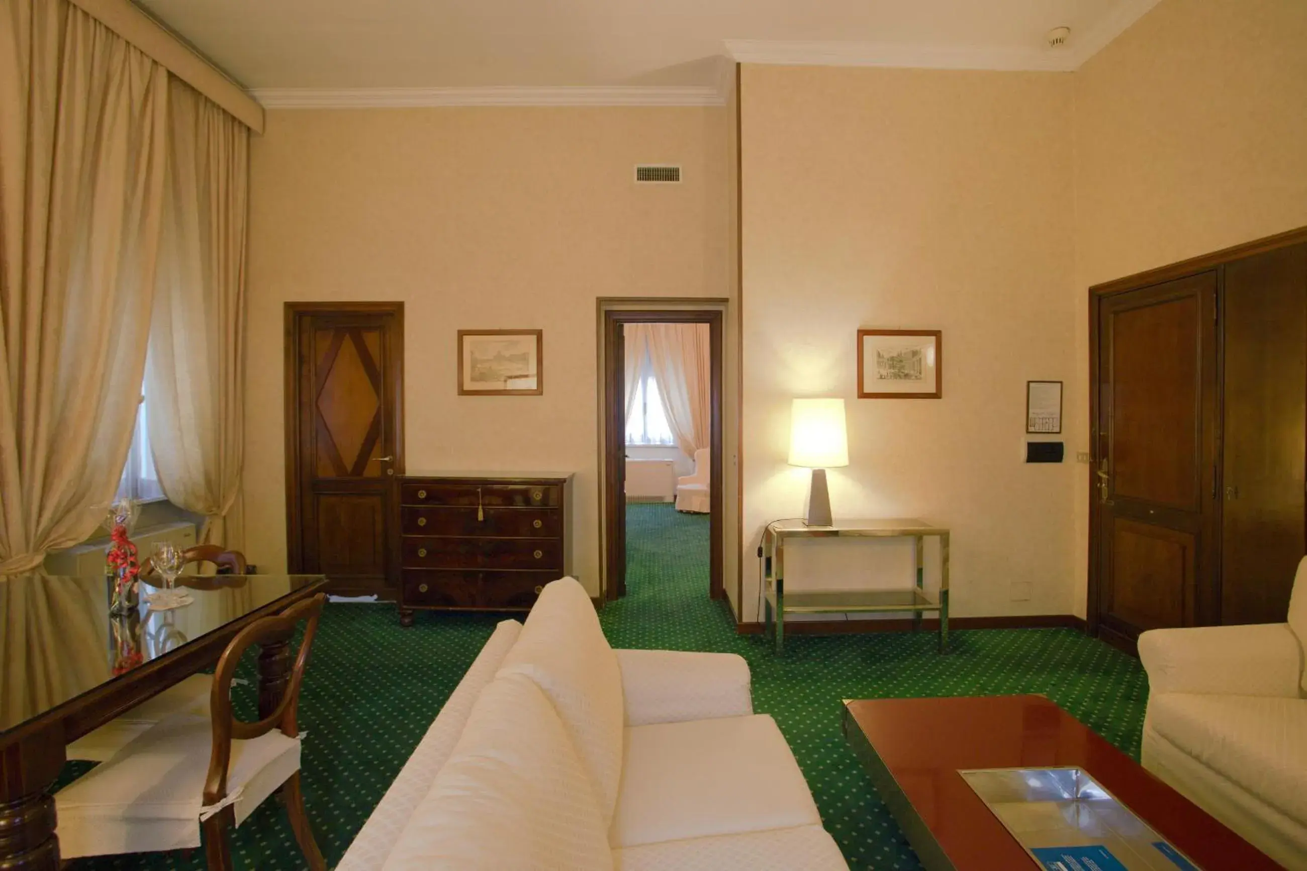Living room in Aldrovandi Residence City Suites
