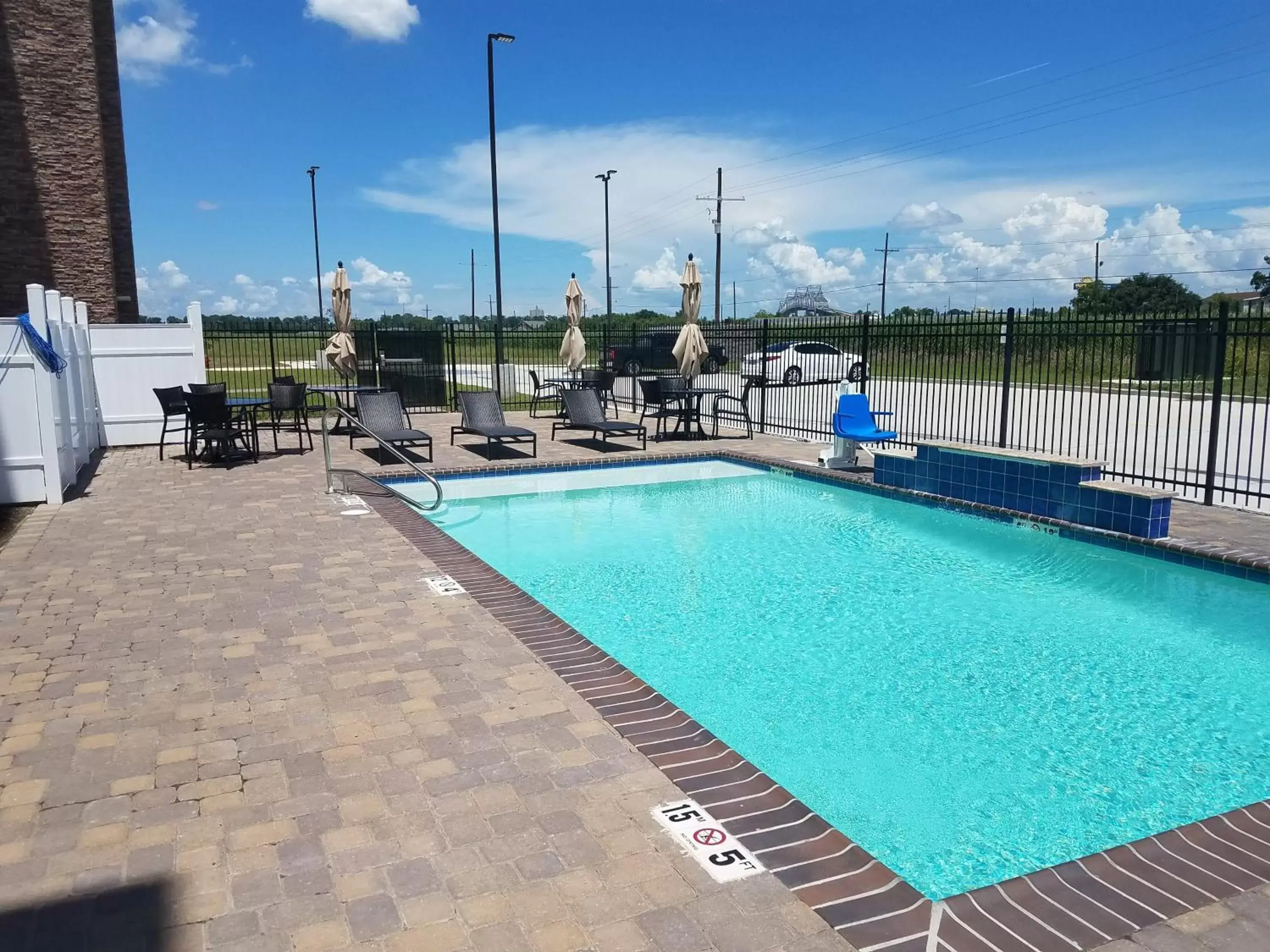 Swimming Pool in Holiday Inn Express Donaldsonville, an IHG Hotel