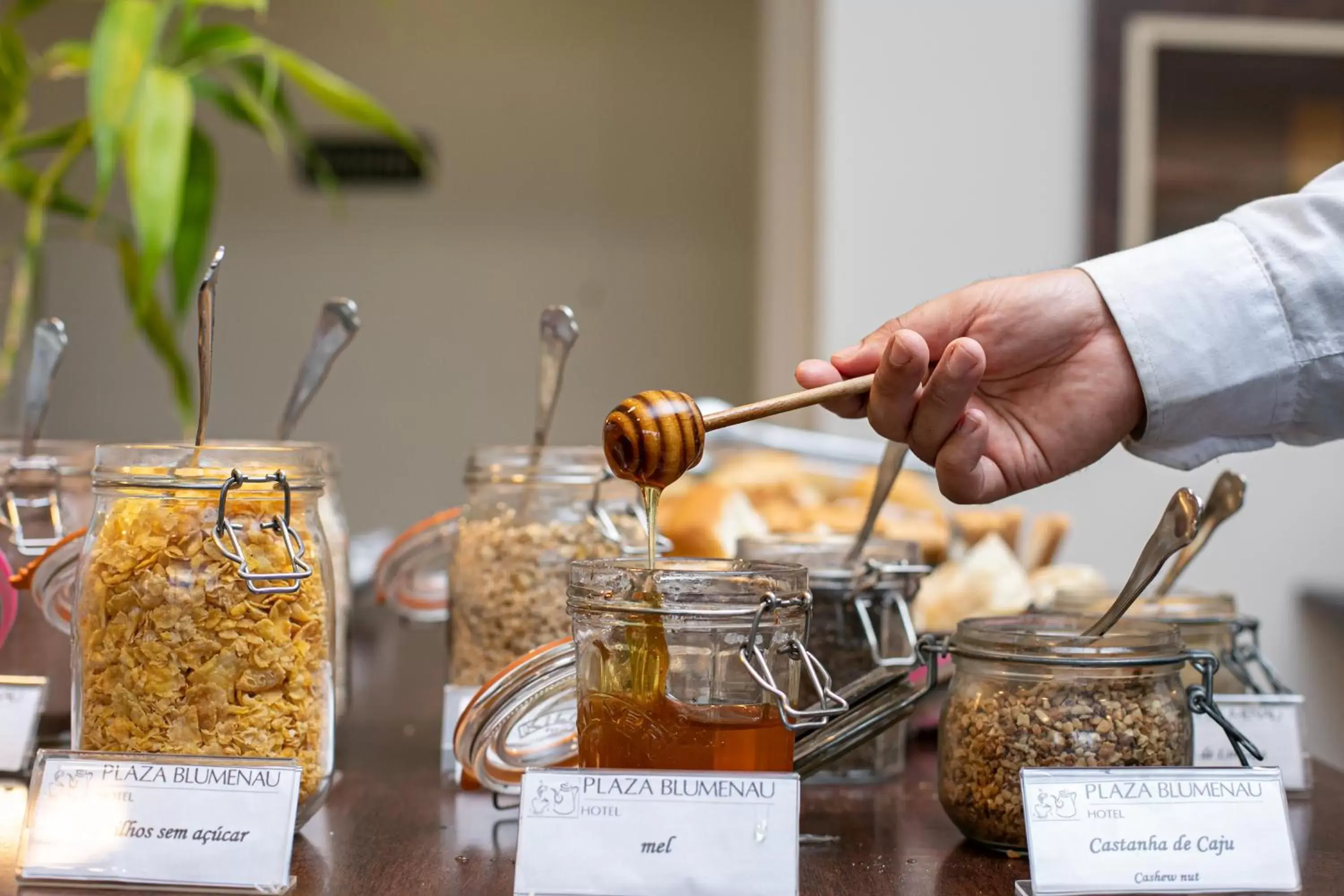 Breakfast in Plaza Blumenau Hotel