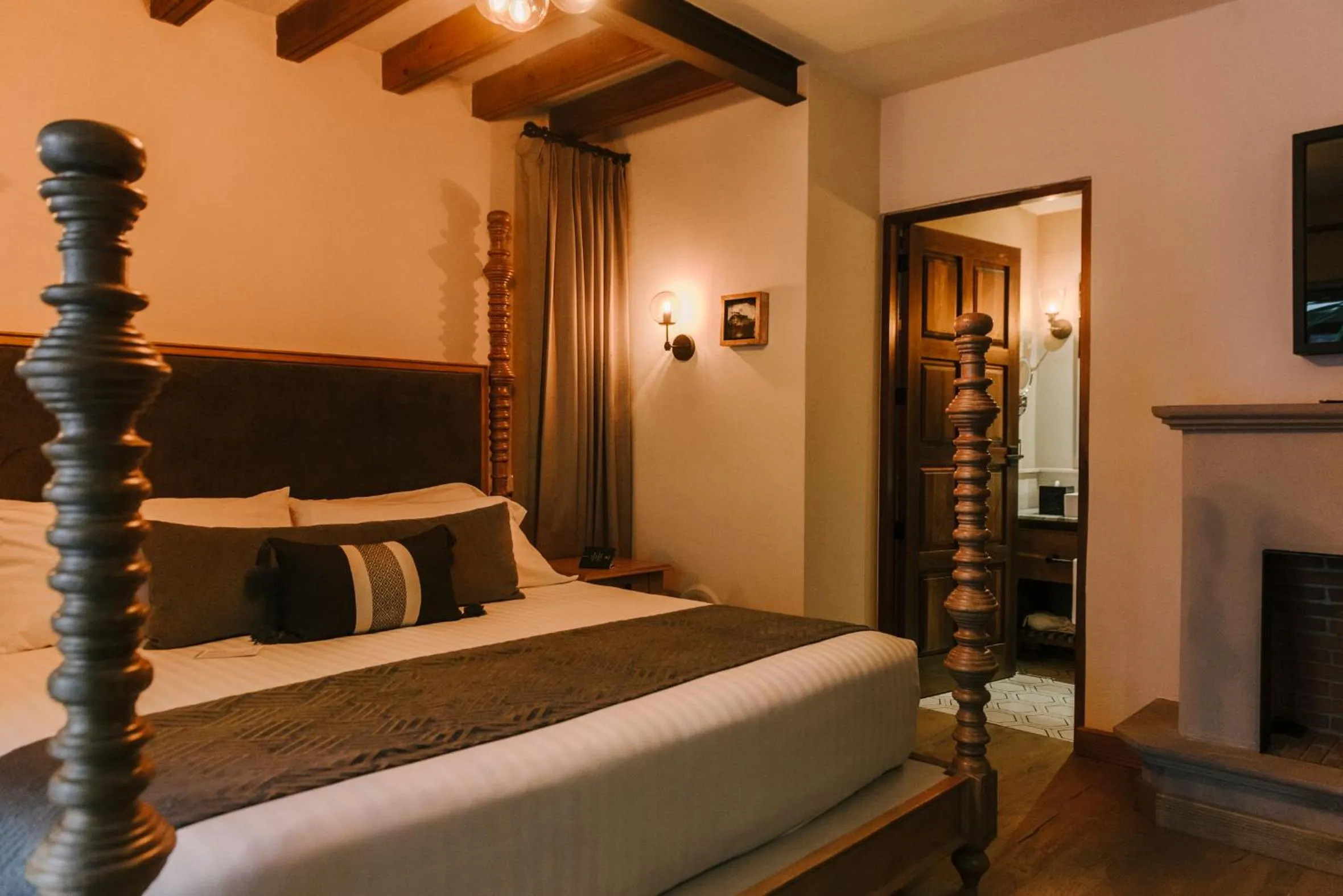 Bed in Hotel Apapacho Boutique