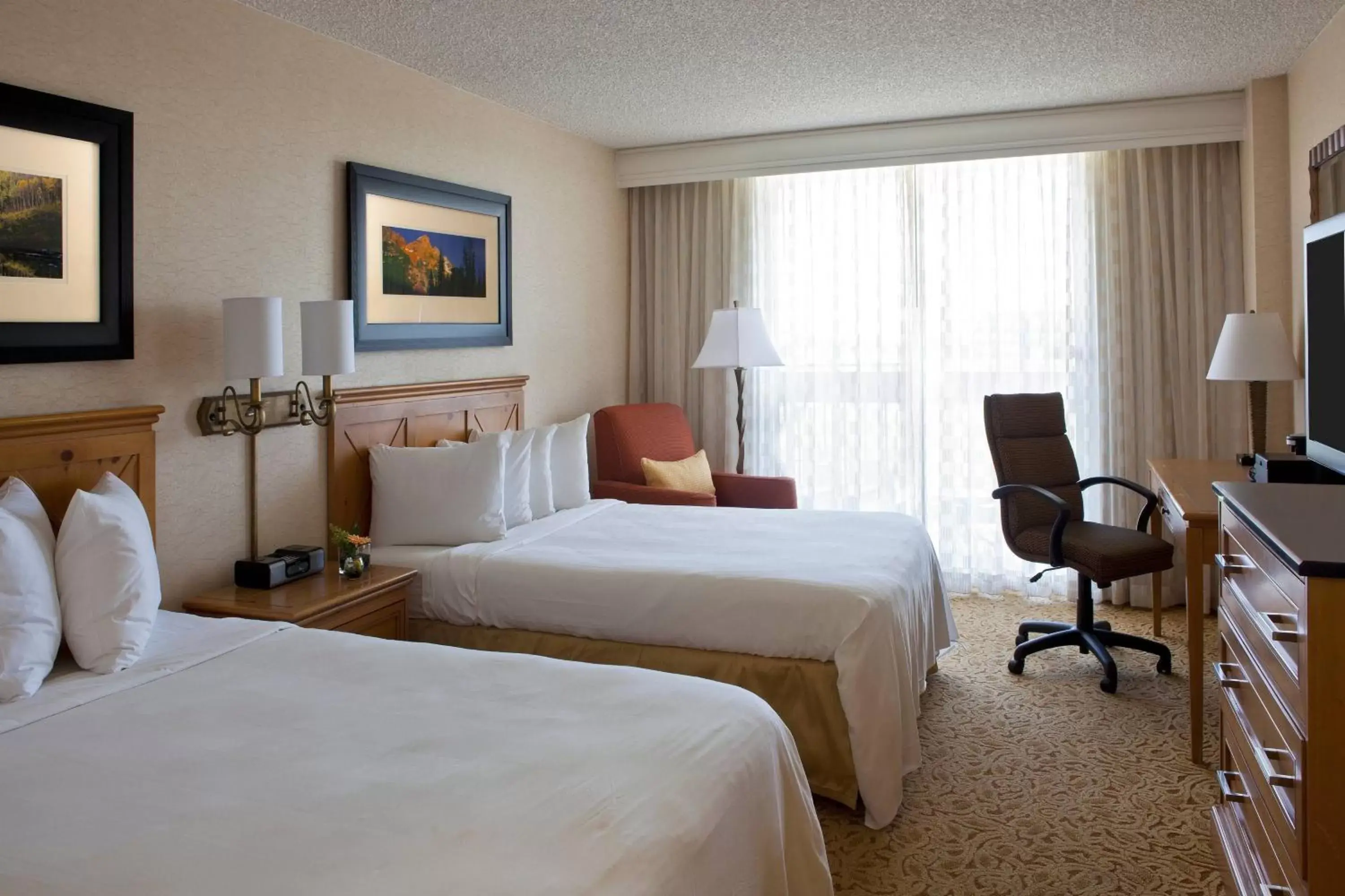 Photo of the whole room, Bed in Denver Marriott West