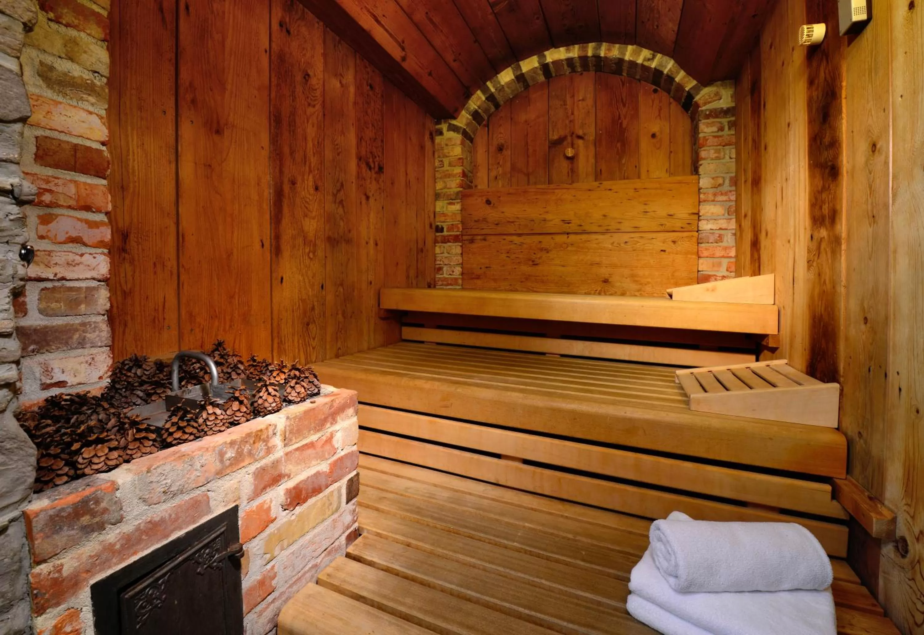Sauna in Ringhotel Alpenhof - Patchworkhotel
