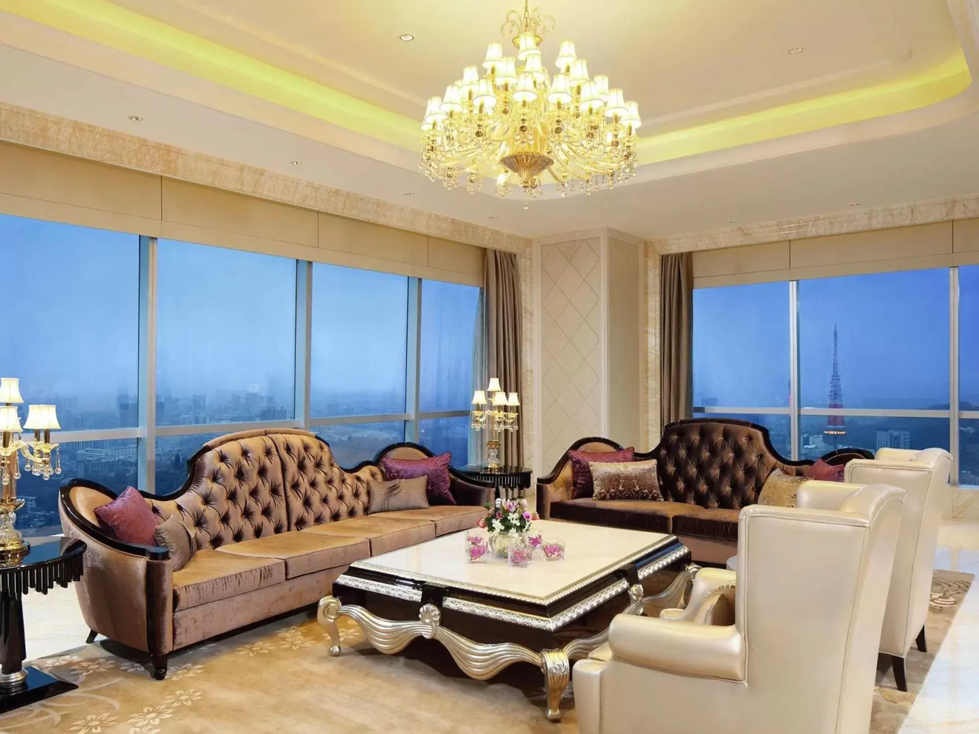 Living room, Seating Area in DoubleTree by Hilton Guangzhou - Closed to Sun Yat-sen Memorial Hall and Beijing Road Pedestrian Street