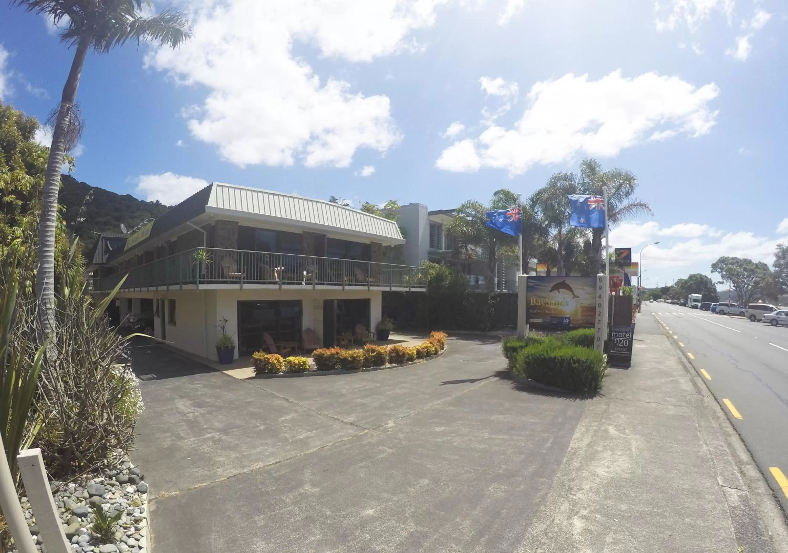 On site in Bay Sands Seafront Studios